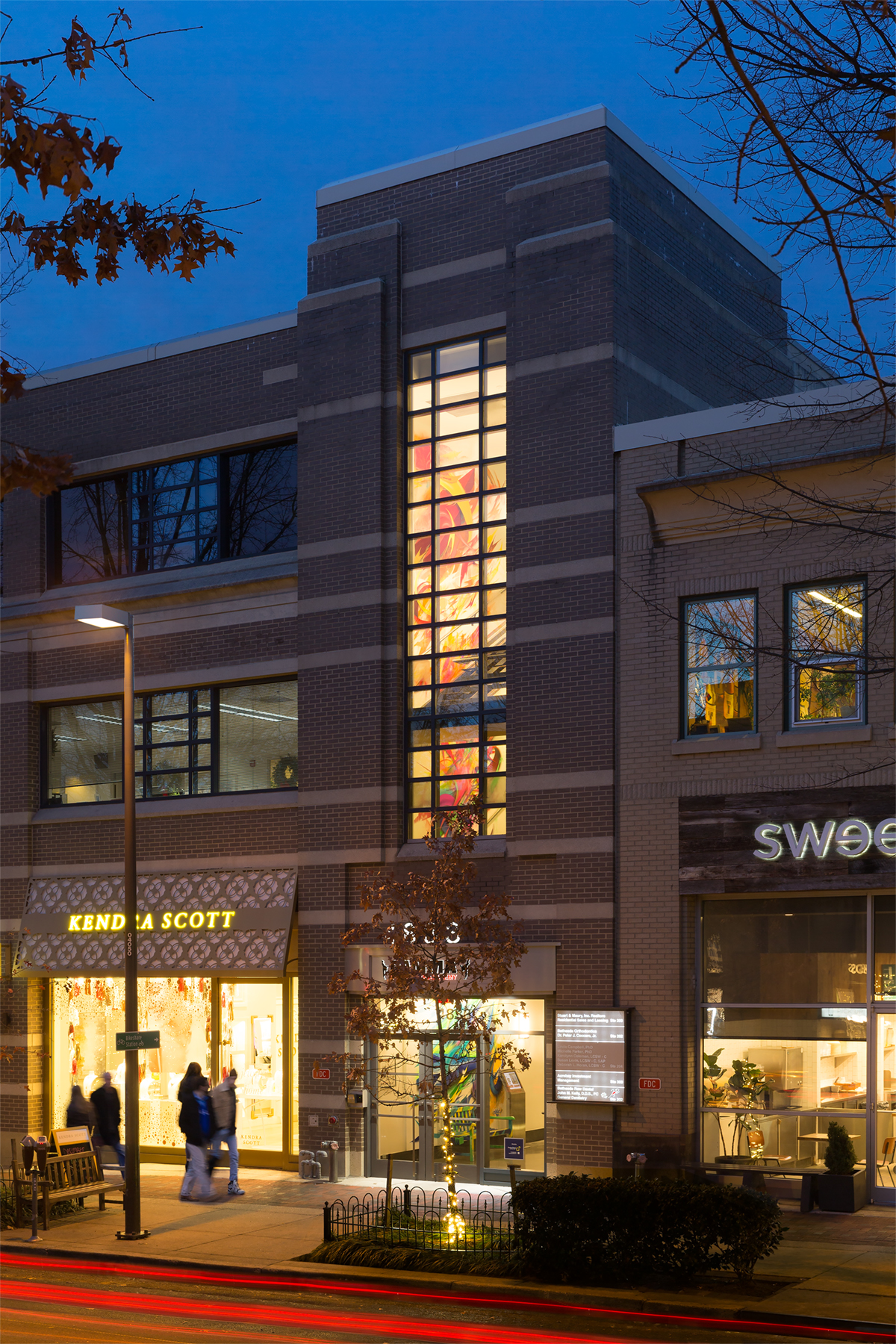 Bethesda Avenue Lobby Renovation by ESOARC studio Architizer