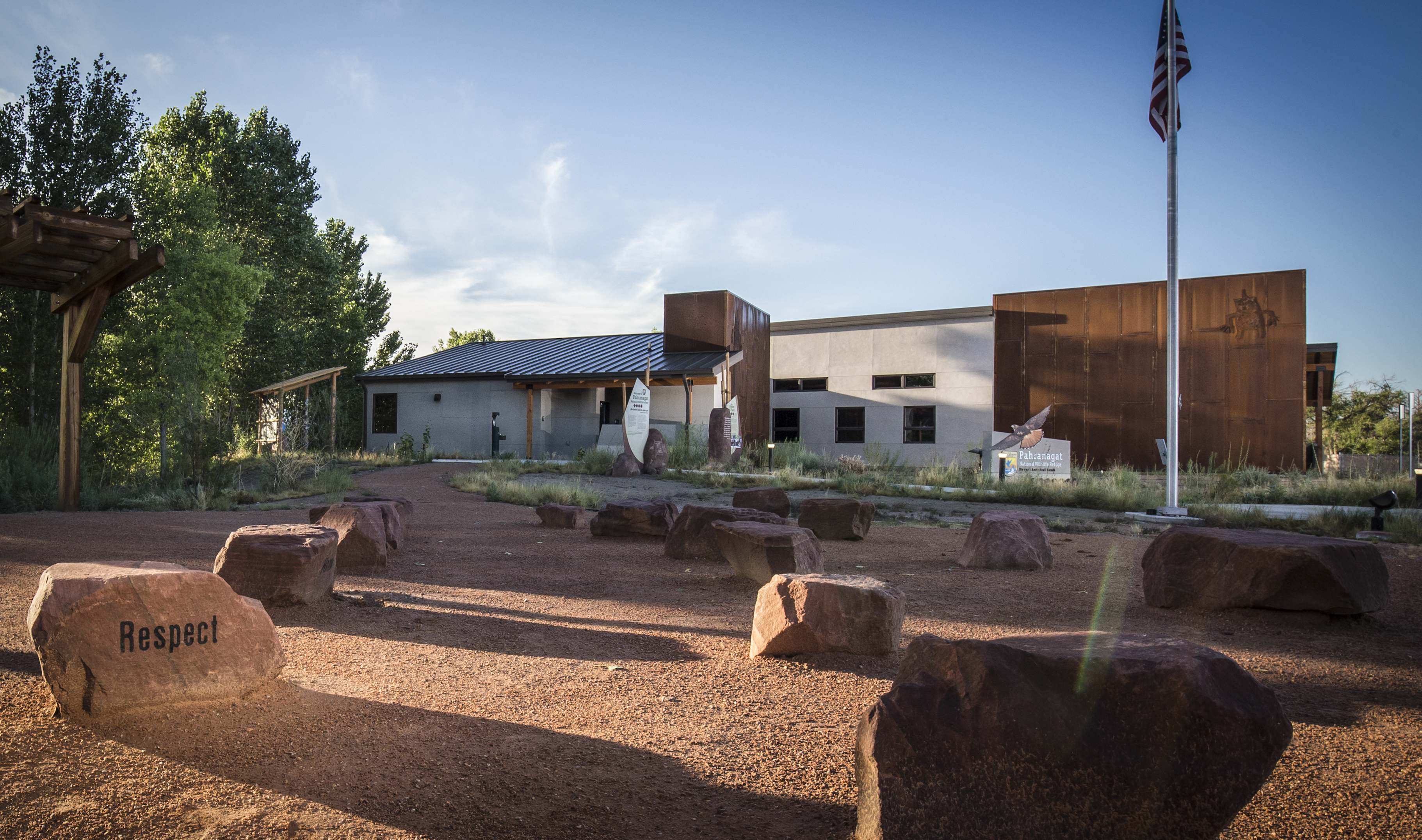 Pahranagat National Wildlife Refuge Visitor Education Center - Architizer