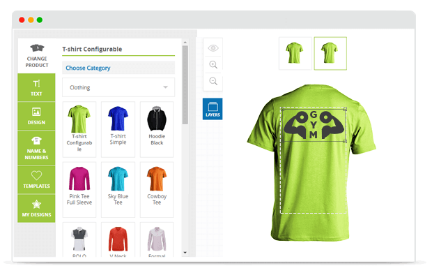 Tshirt Design Tool by Brush Your Ideas Architizer