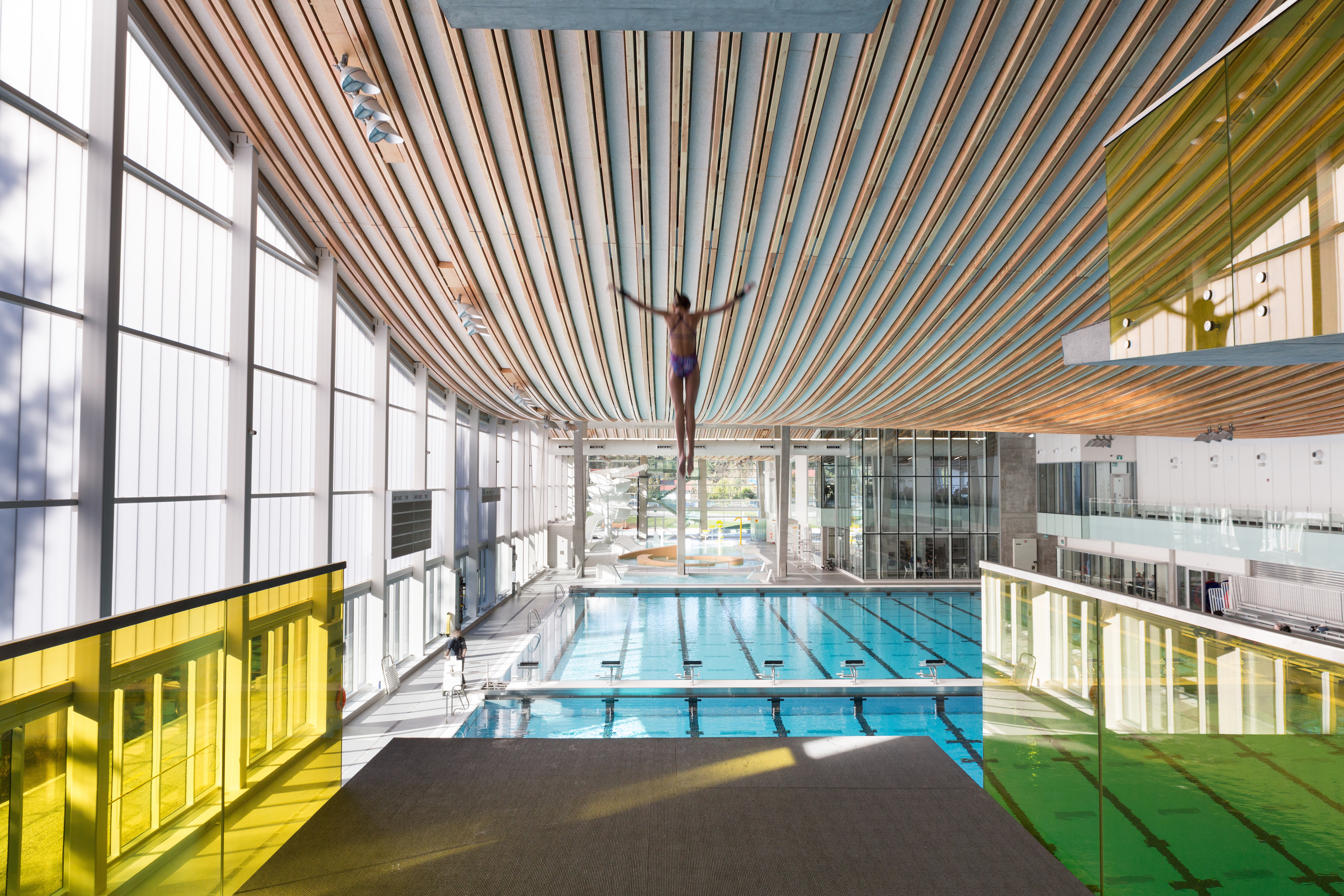 Aquatic Sports Center Architecture