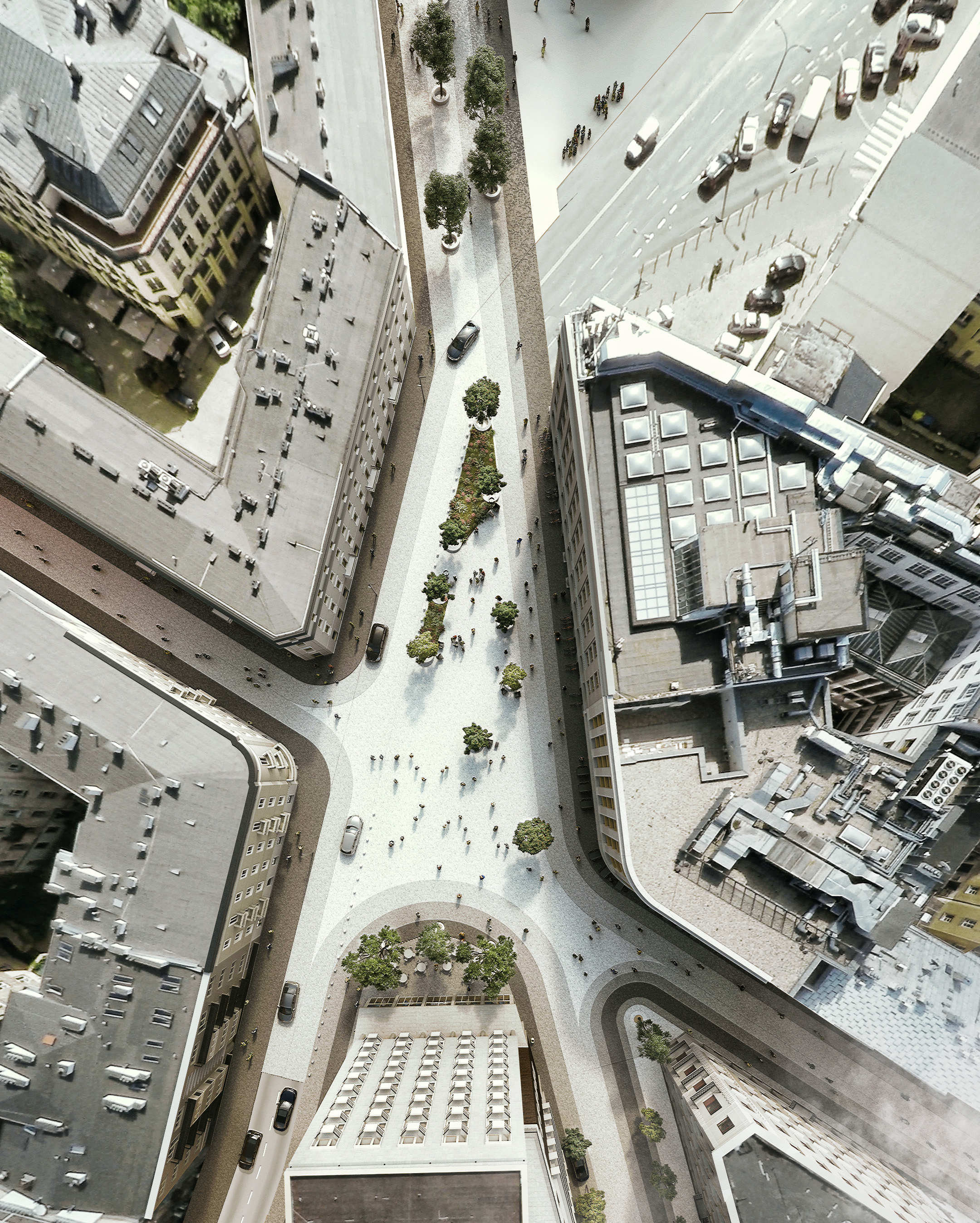 FIVE CORNERS RENDERINGS by ELEMENT VISUALIZATIONS Architizer