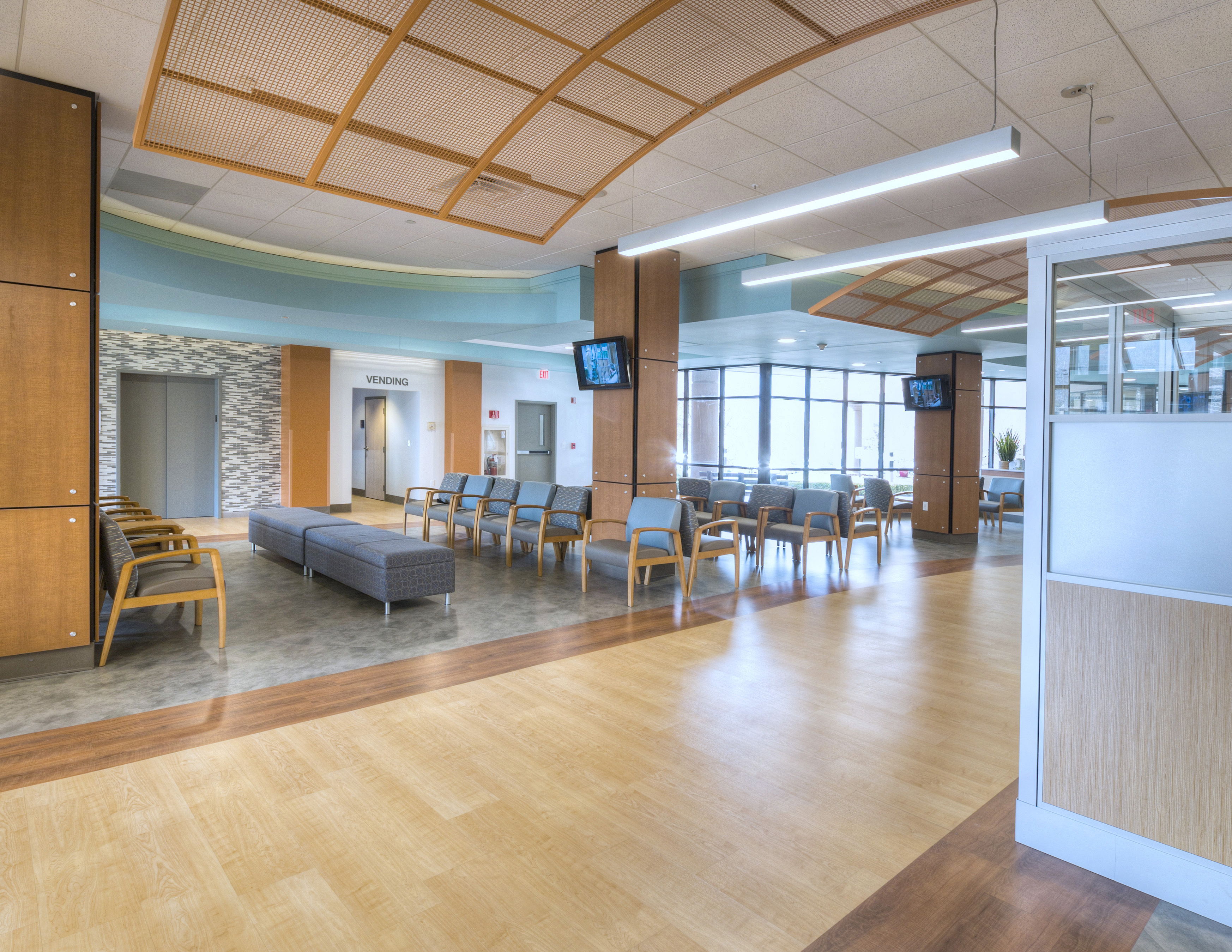 Lewis Gale Alleghany Lobby by CIRCLE Design Studio Architizer