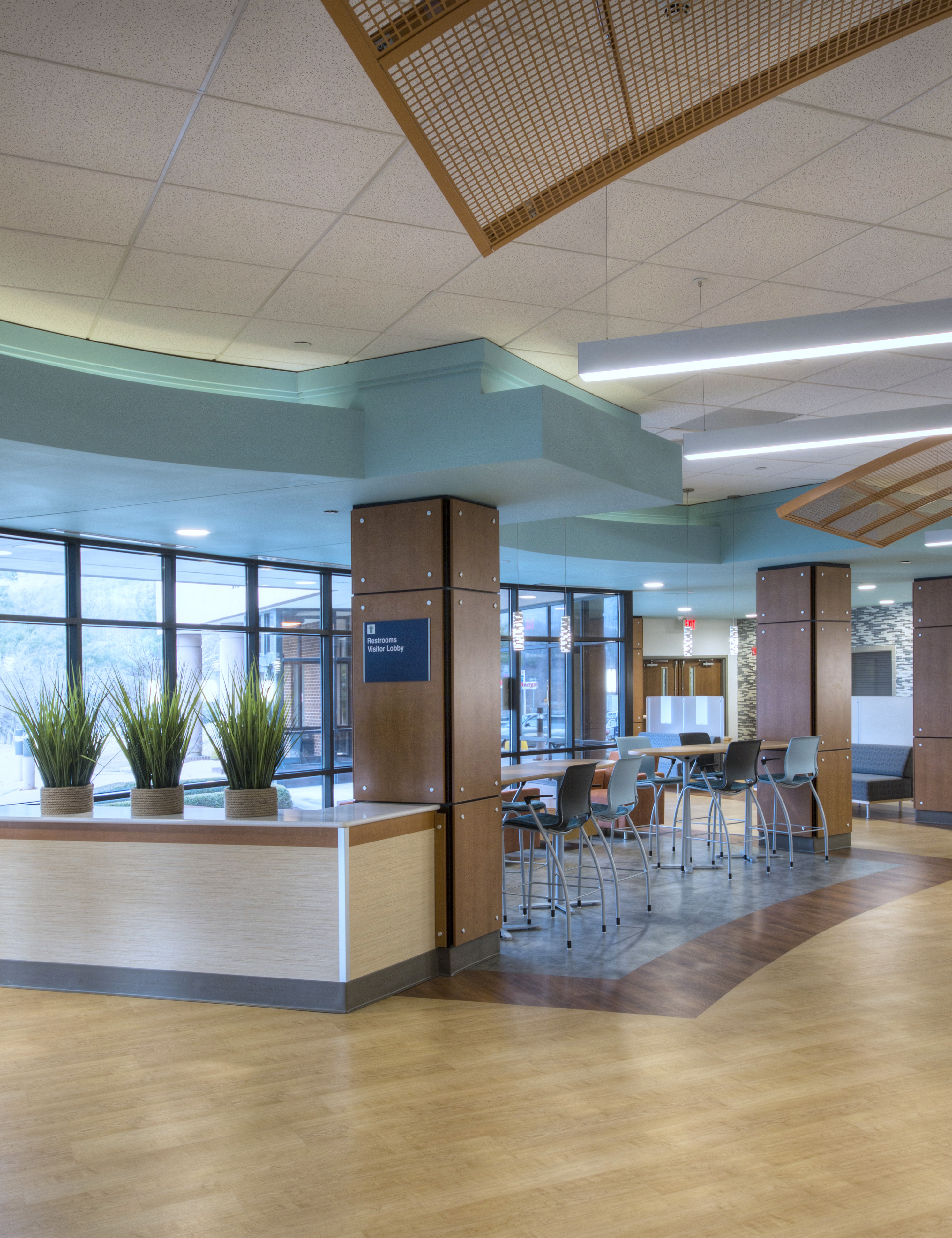 Lewis Gale Alleghany Lobby by CIRCLE Design Studio Architizer