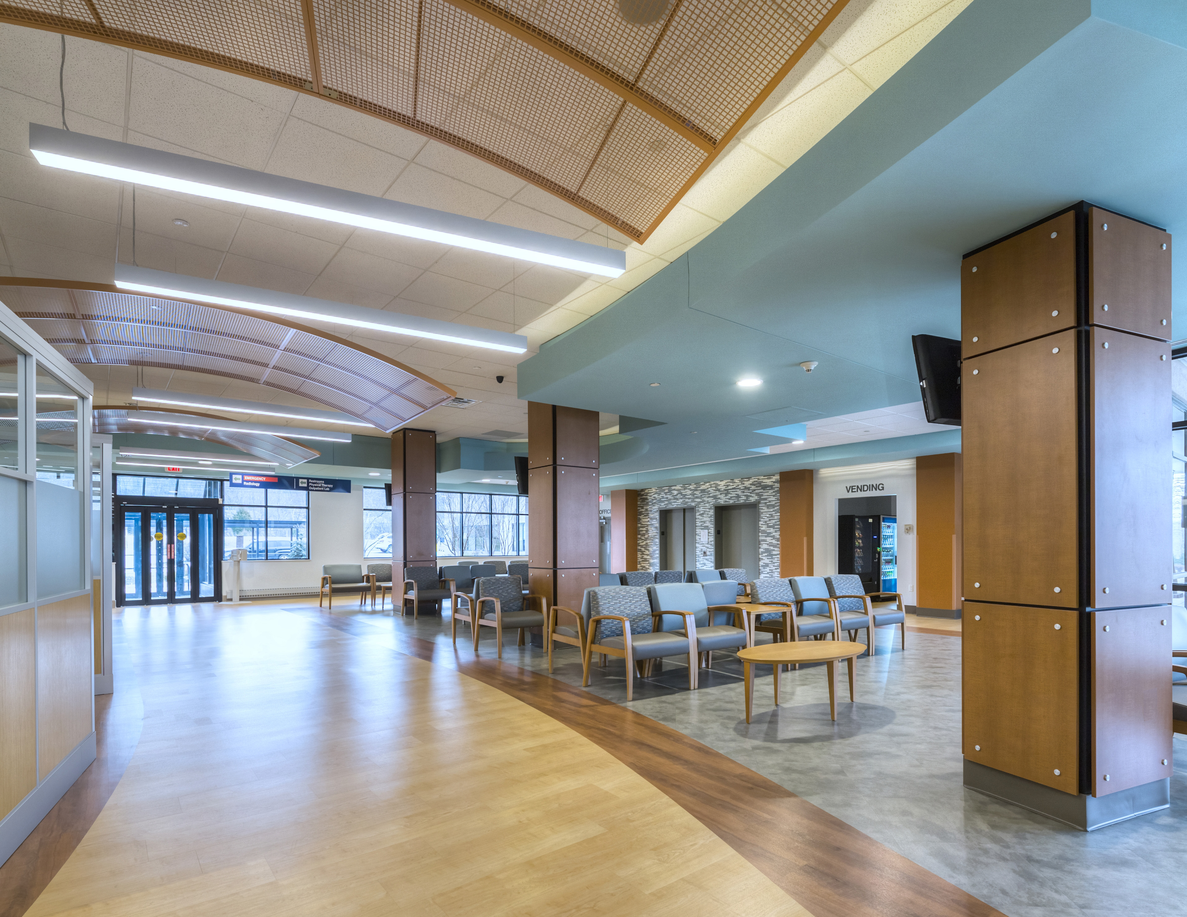 Lewis Gale Alleghany Lobby by CIRCLE Design Studio Architizer