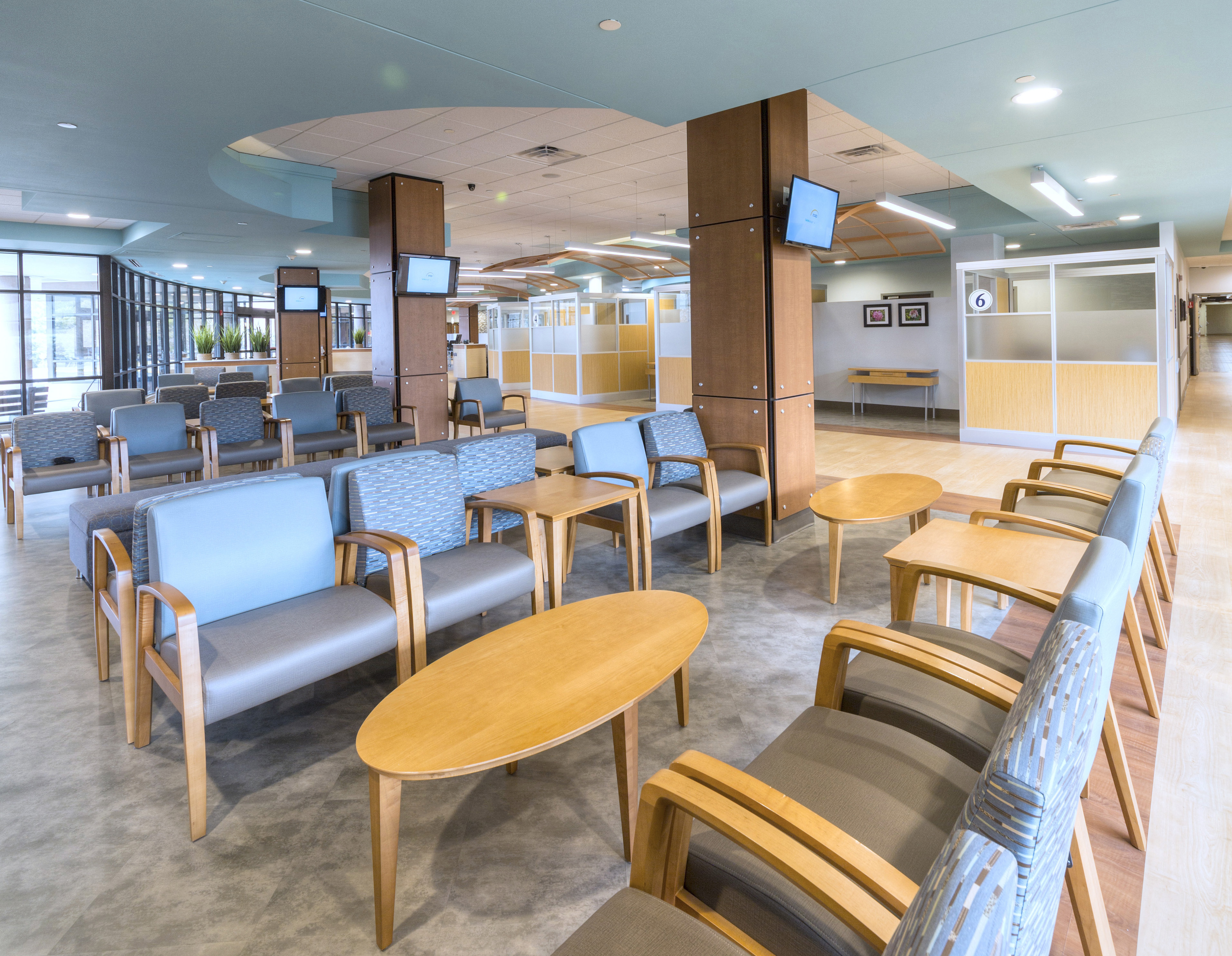 Lewis Gale Alleghany Lobby by CIRCLE Design Studio Architizer