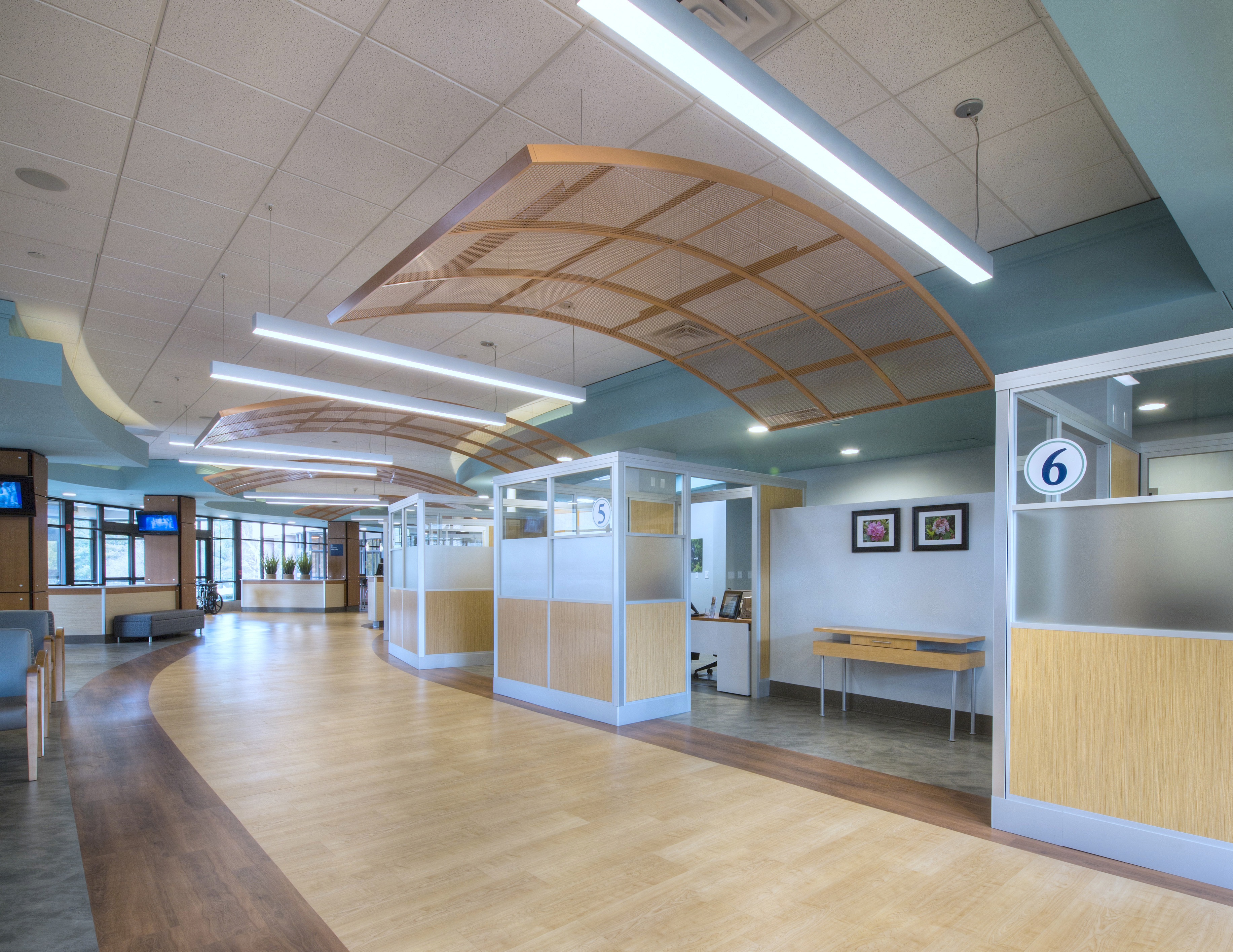 Lewis Gale Alleghany Lobby by CIRCLE Design Studio Architizer