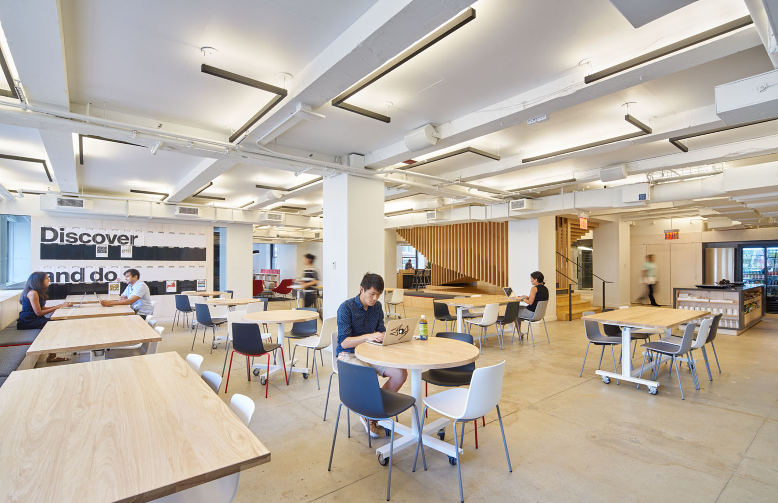 Pinterest NY - Scissor Stair by IwamotoScott Architecture - Architizer