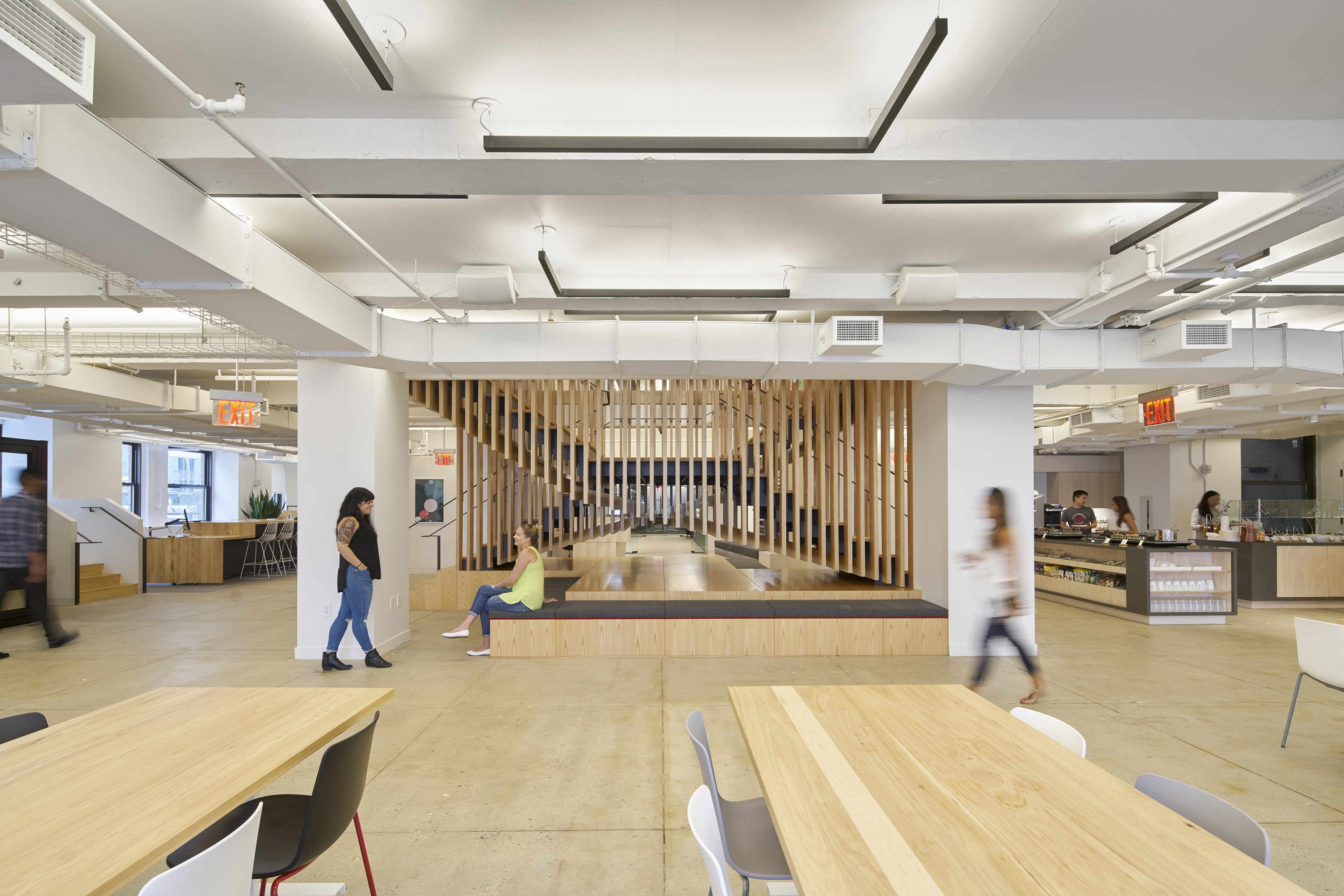 Pinterest NY - Scissor Stair by IwamotoScott Architecture - Architizer