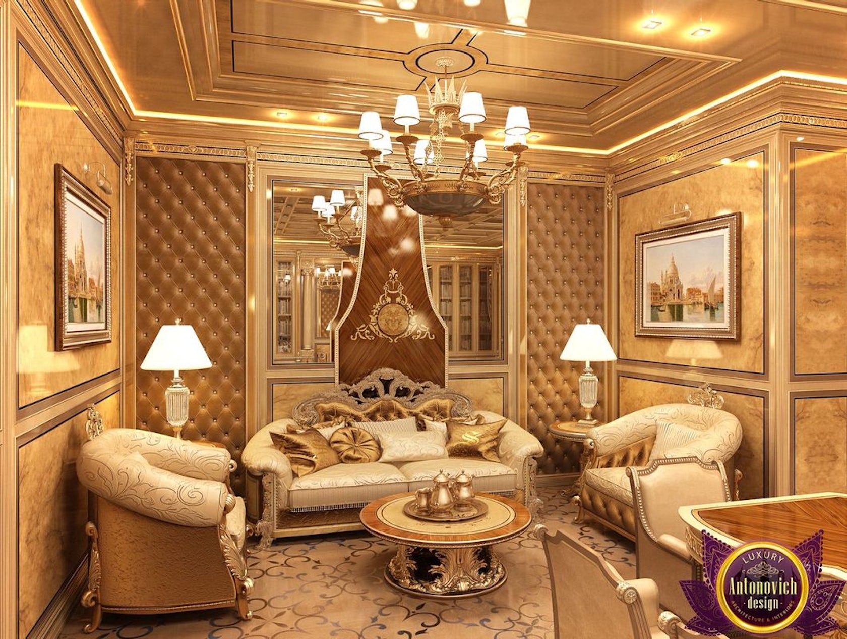 Antonovich Design Luxury кабинет