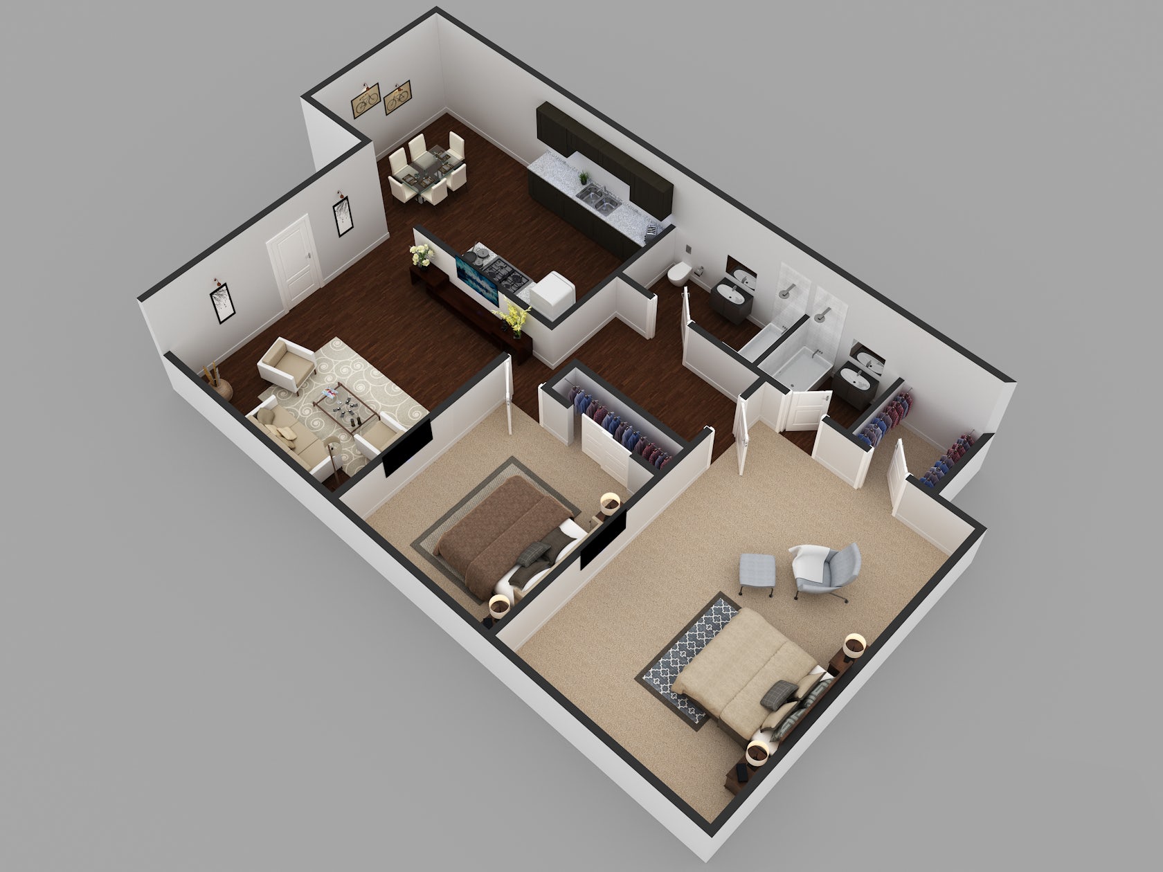 3D Residential Floor / Site Plan Design Architizer