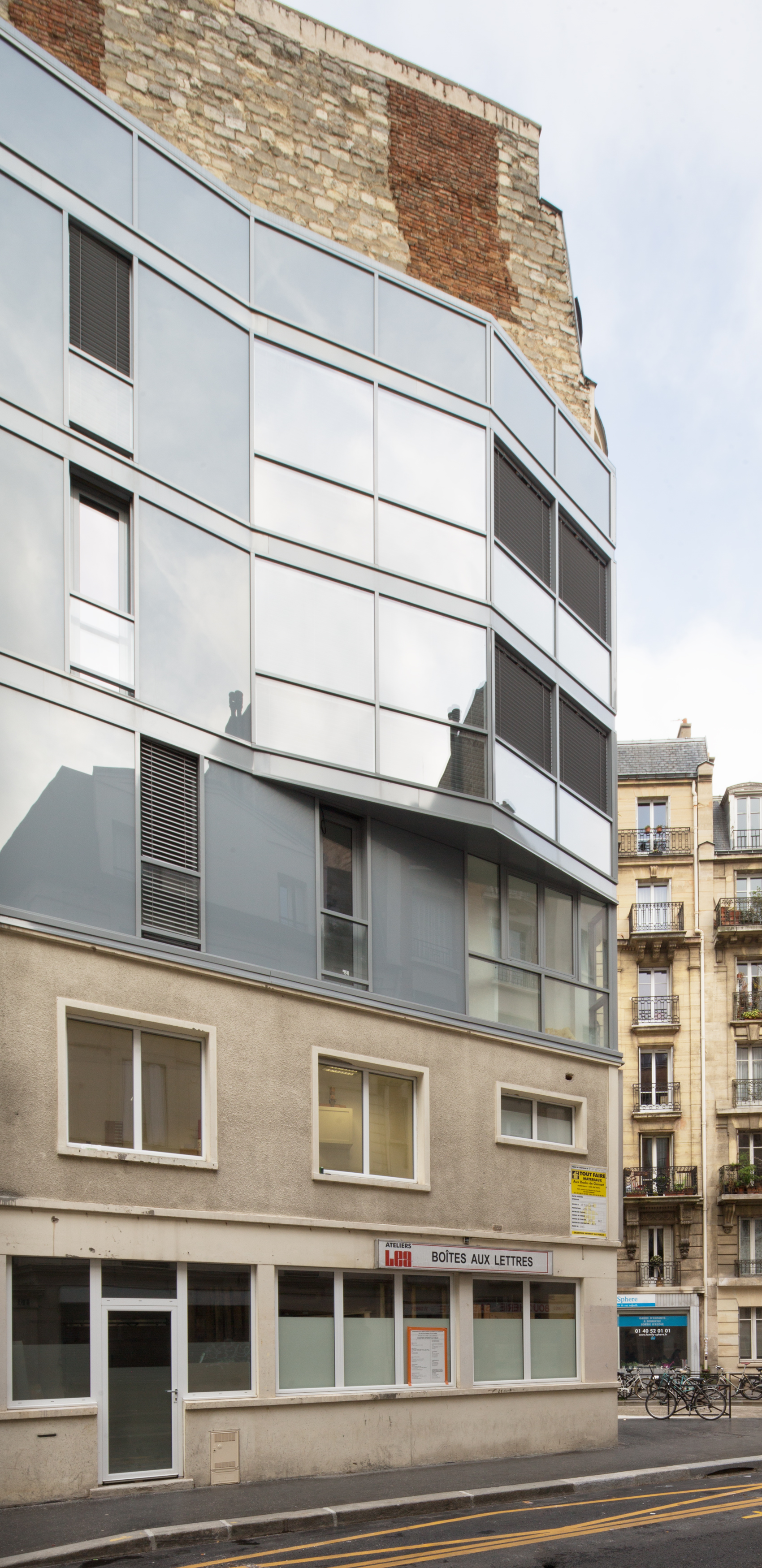 SURELEVATION I Rue de la Sablière I Paris 14  Architizer