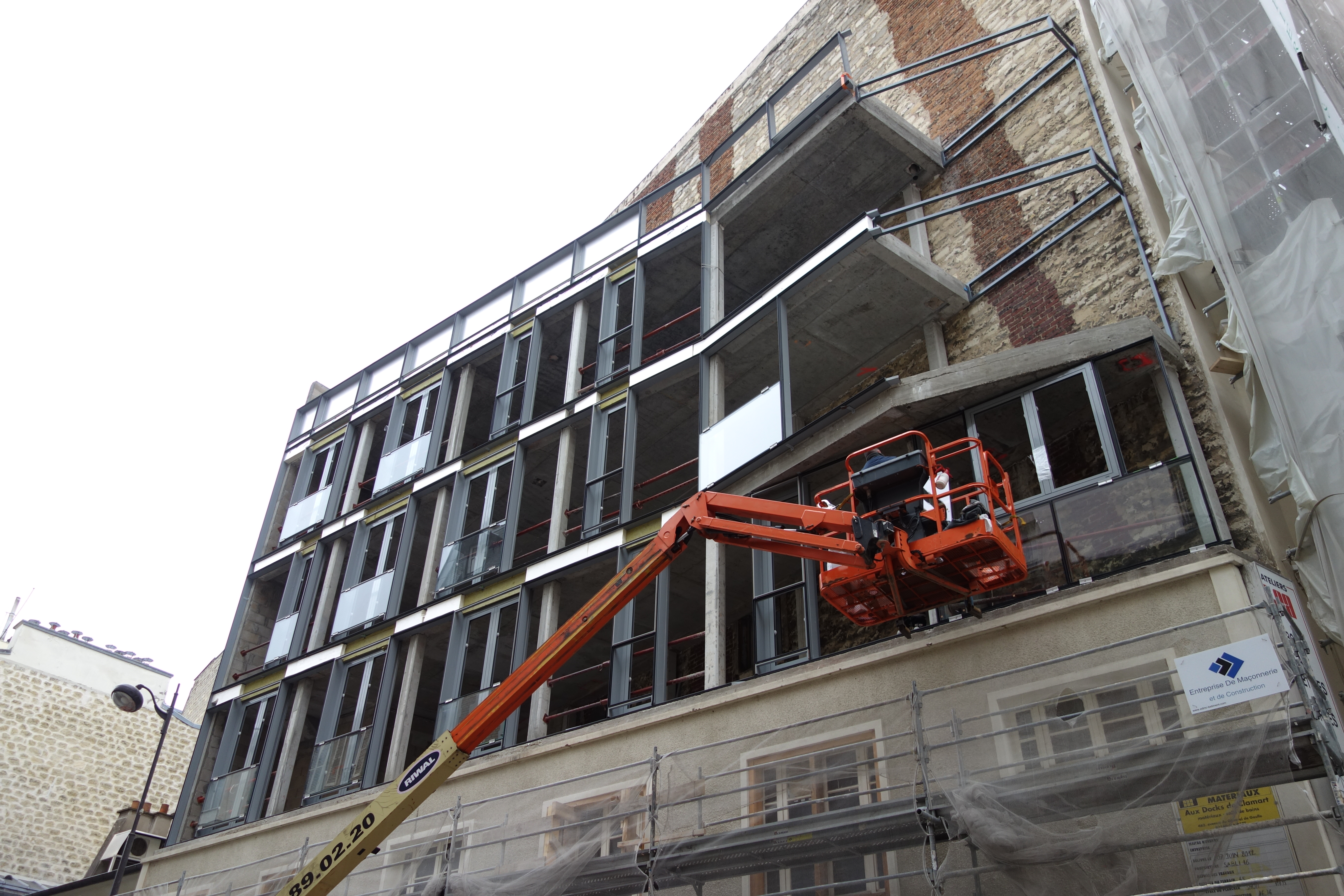 SURELEVATION I Rue de la Sablière I Paris 14  Architizer