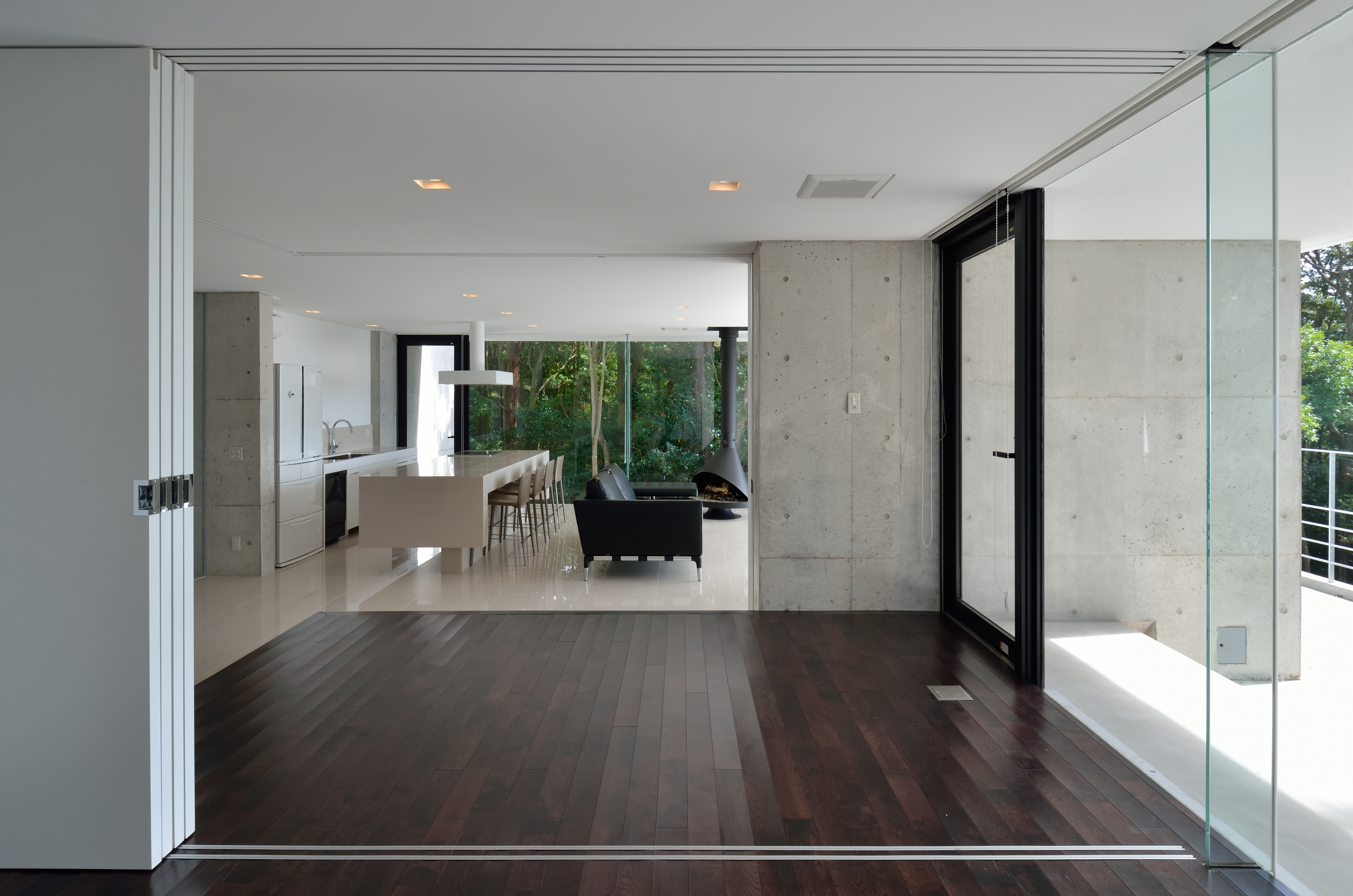 Villa in Kirishima by Atelier KAN - Architizer