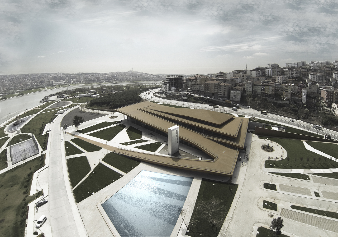 Eyüp Cultural Center & Marriage Hall by EAA – Emre Arolat Architecture ...