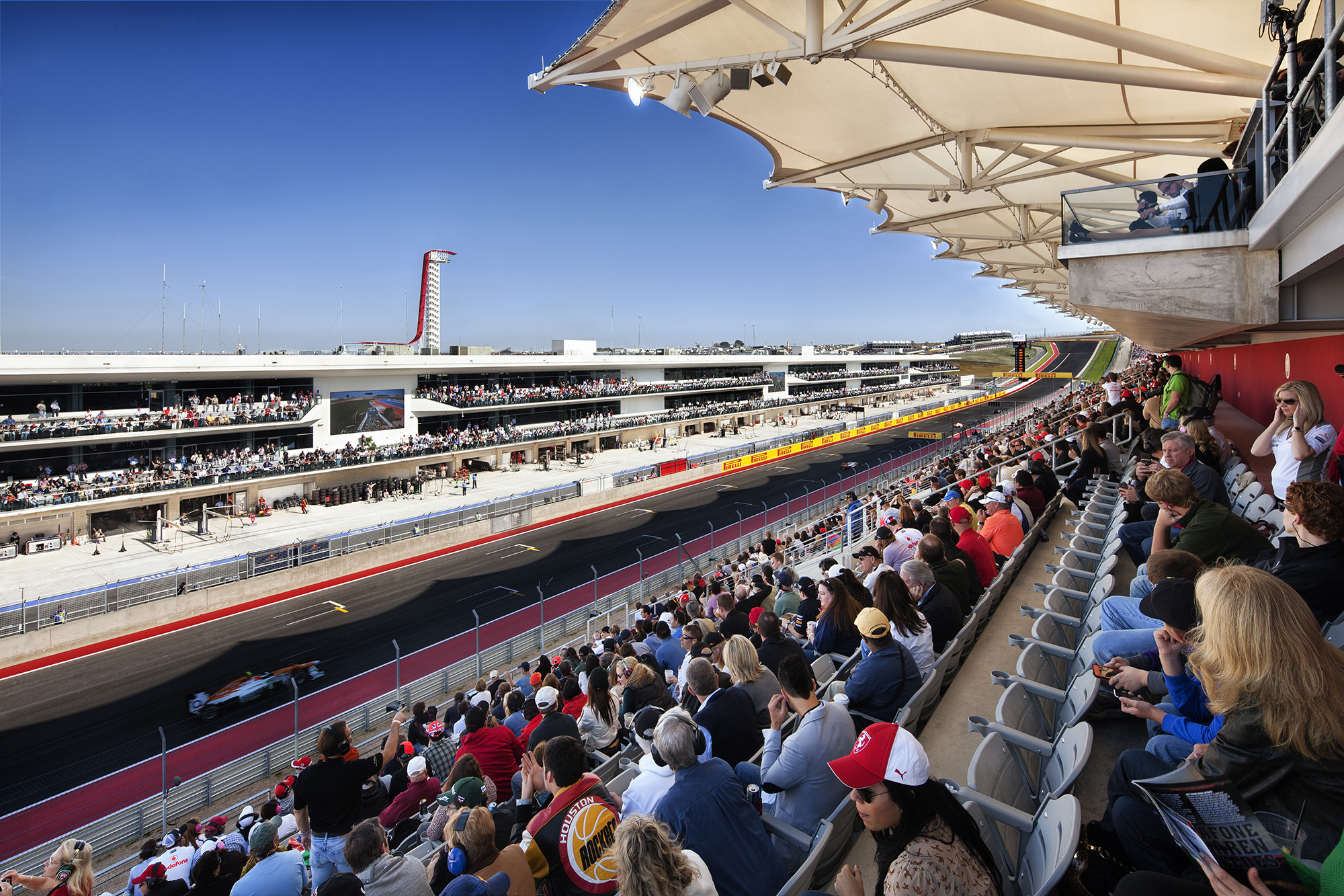 Main Grandstand (Circuit of the Americas) - Architizer