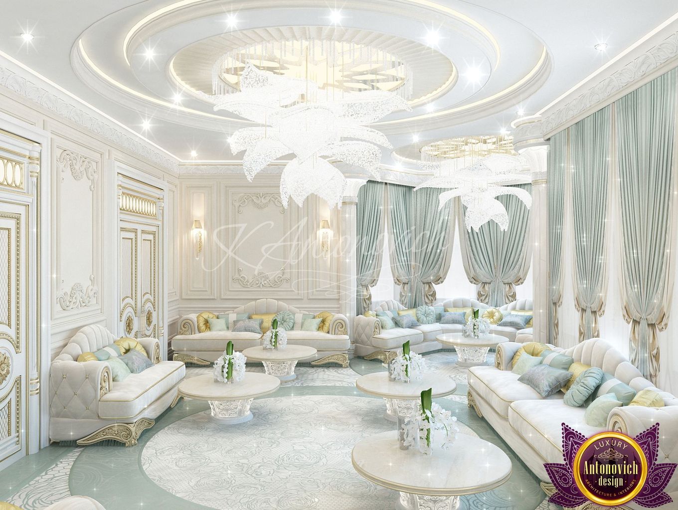 Majlis interior design ideas by Katrina Antonovich by LUXURY ANTONOVICH ...