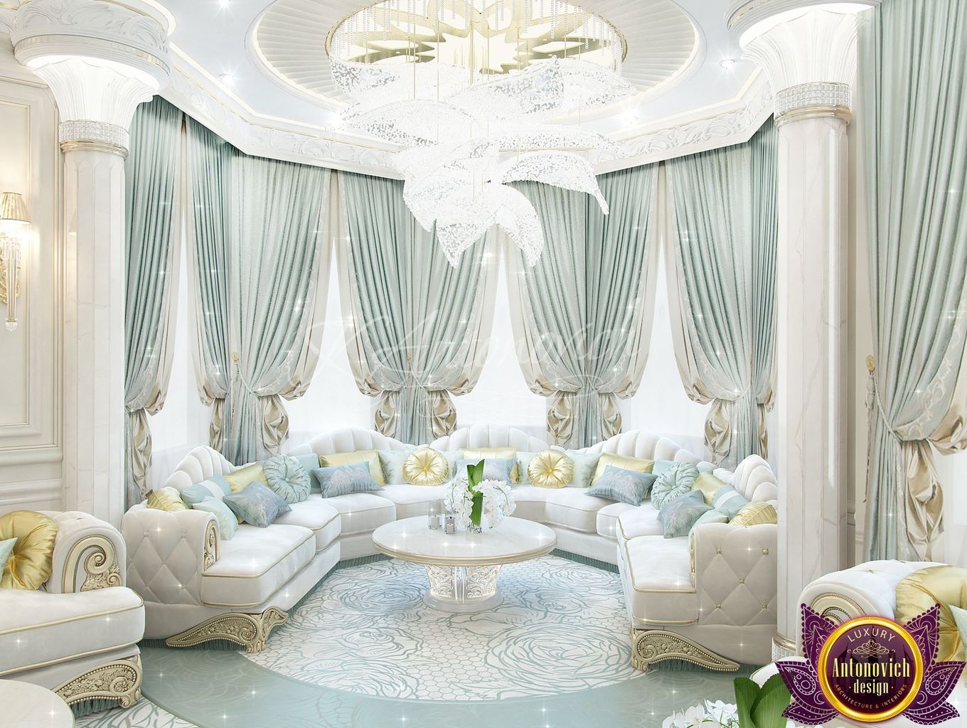 Majlis interior design ideas by Katrina Antonovich by LUXURY ANTONOVICH ...