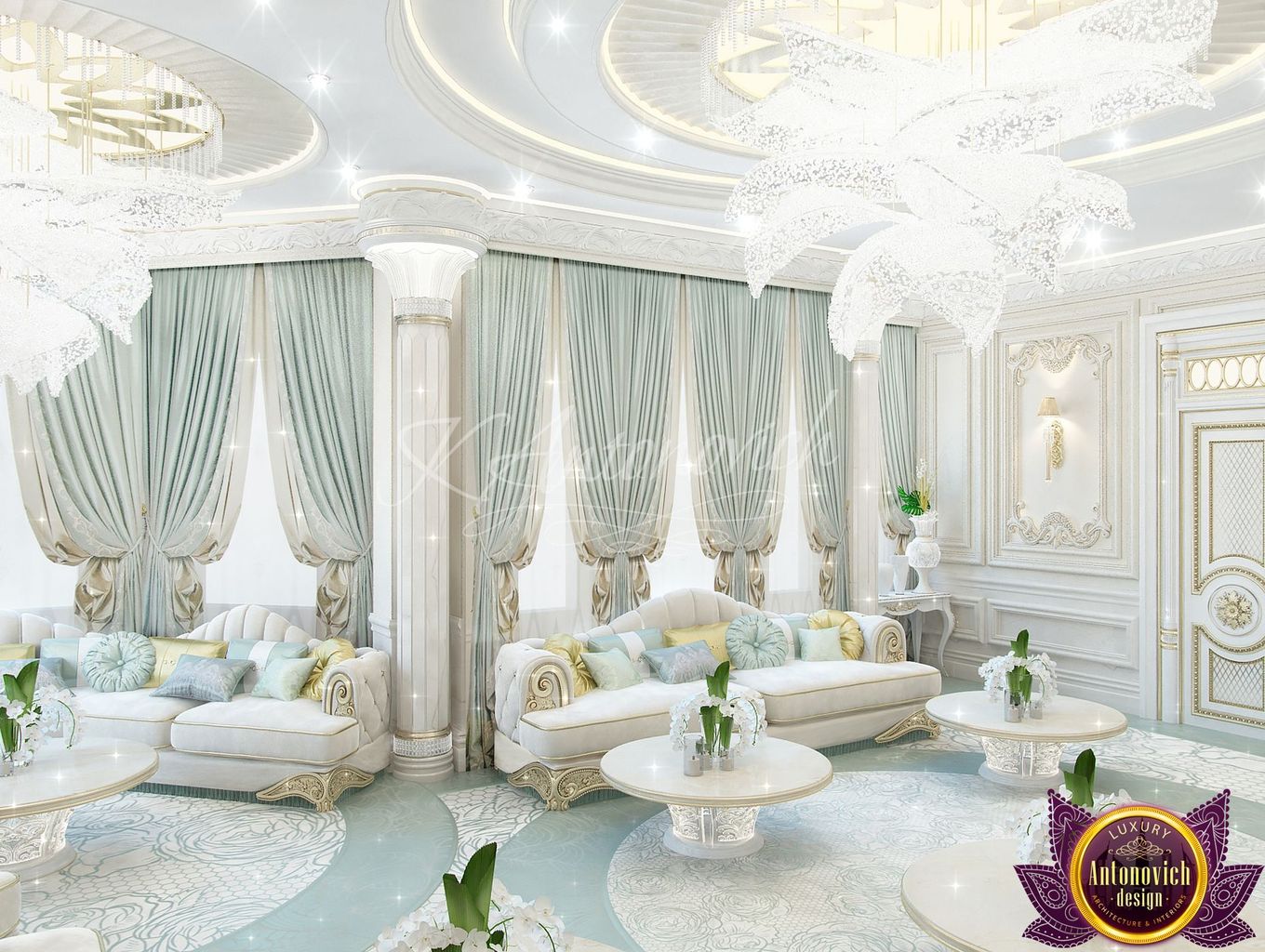 Majlis interior design ideas by Katrina Antonovich by LUXURY ANTONOVICH ...