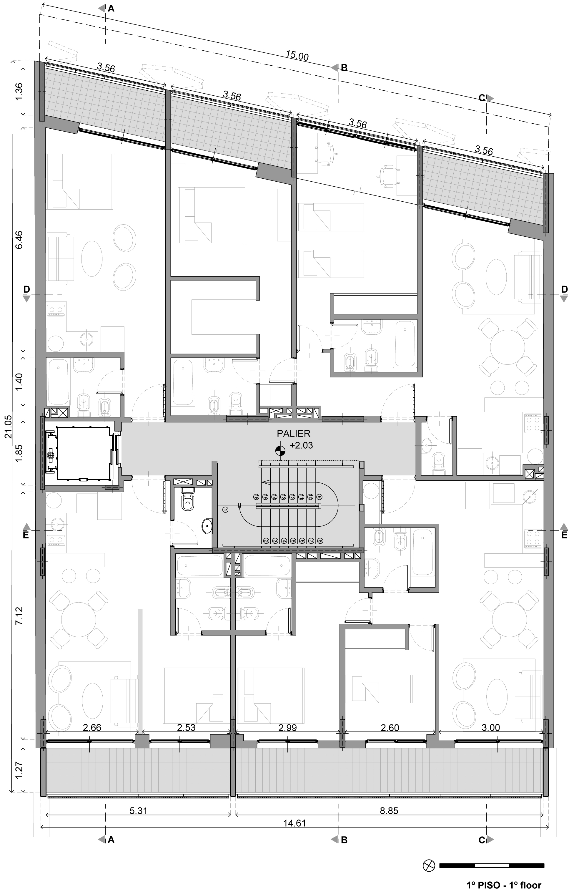 Bolivar multifamily Housing Architizer