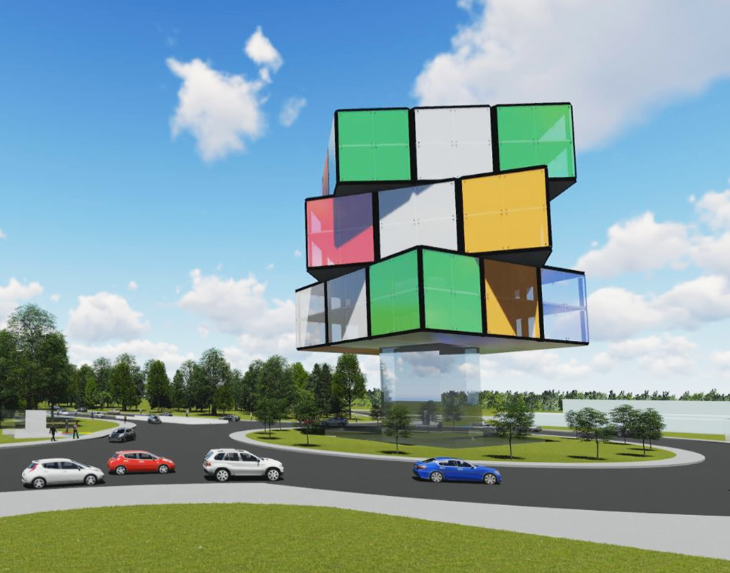 Experimental office building RUBIKcube Architizer
