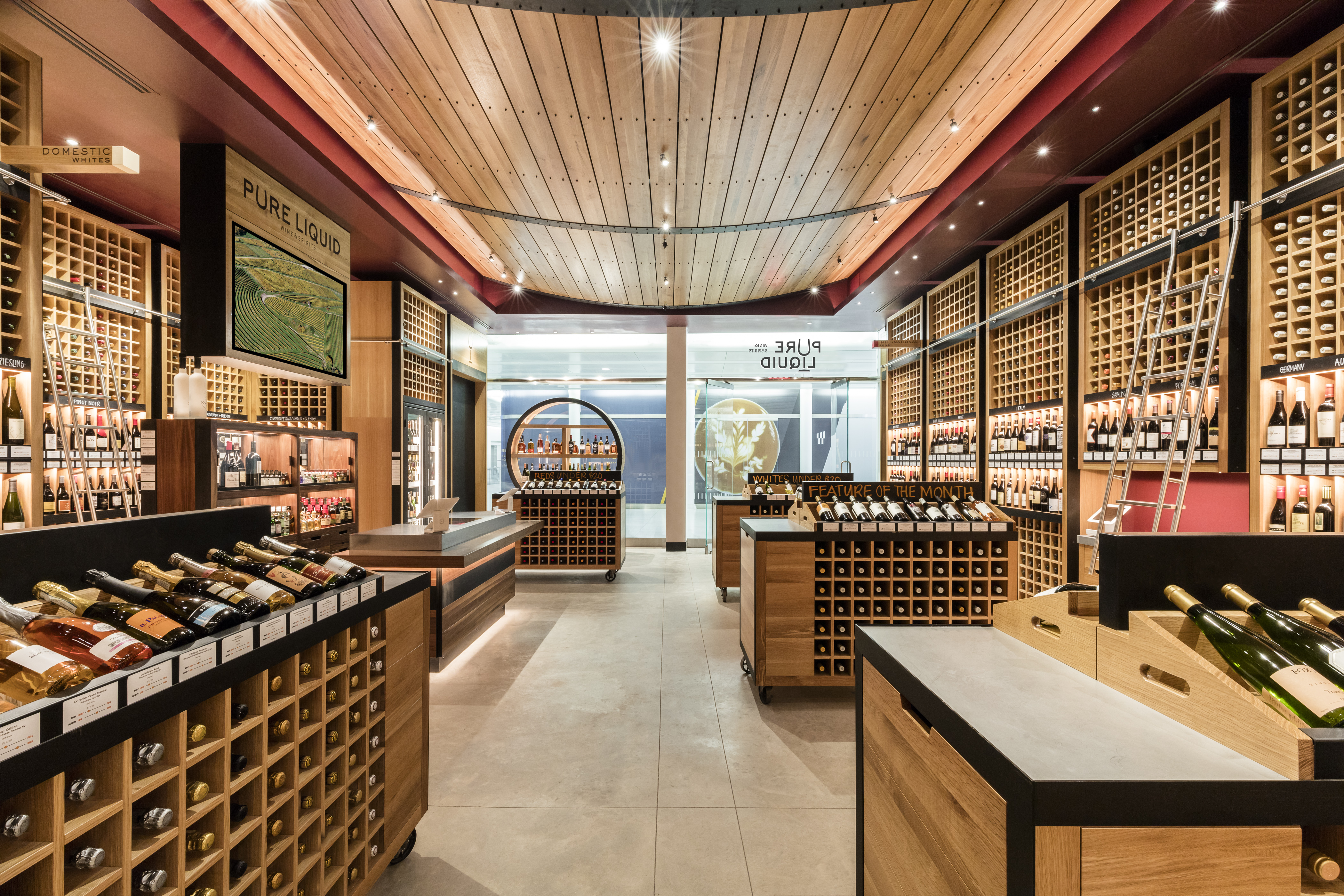 Pure Liquid Wine + Spirits by Cass Calder Smith Architecture ...