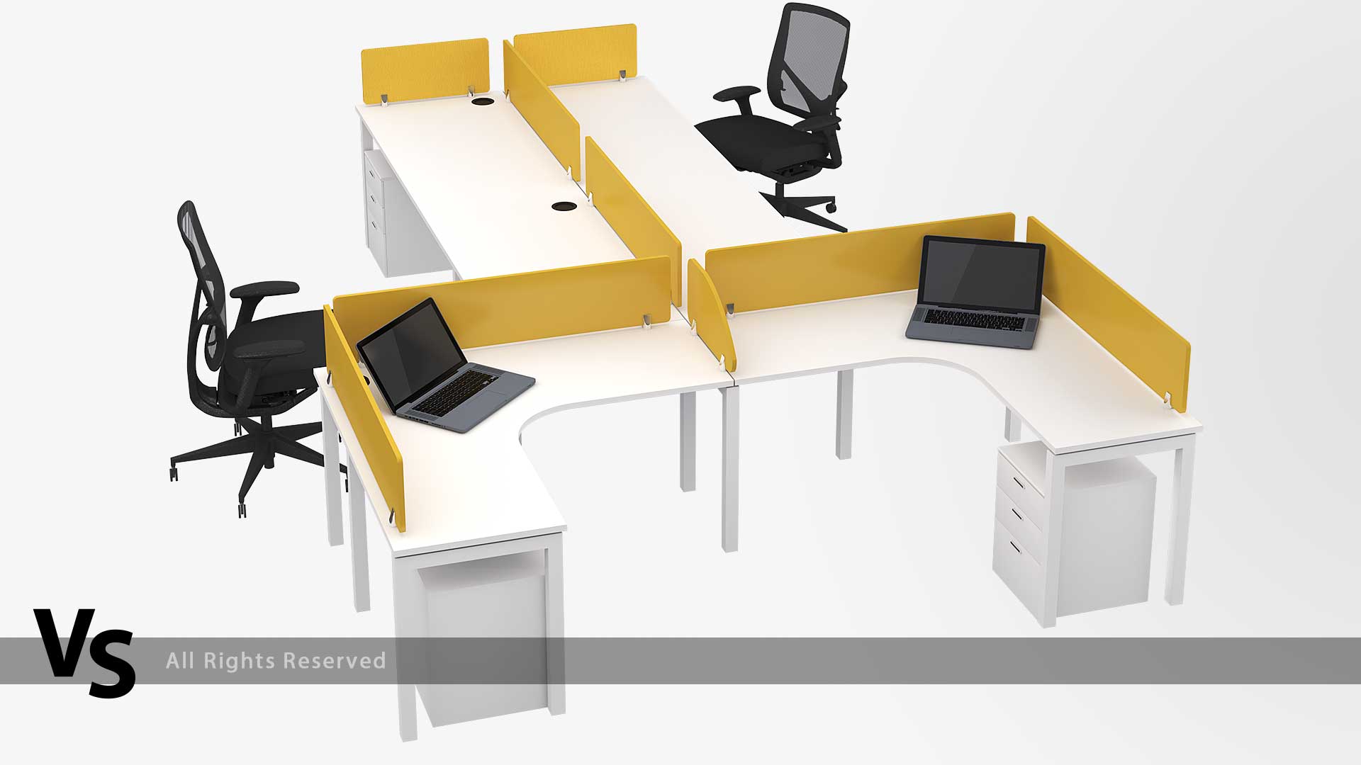 Office Furniture 3d Renderings by Vivek Shahi Architizer