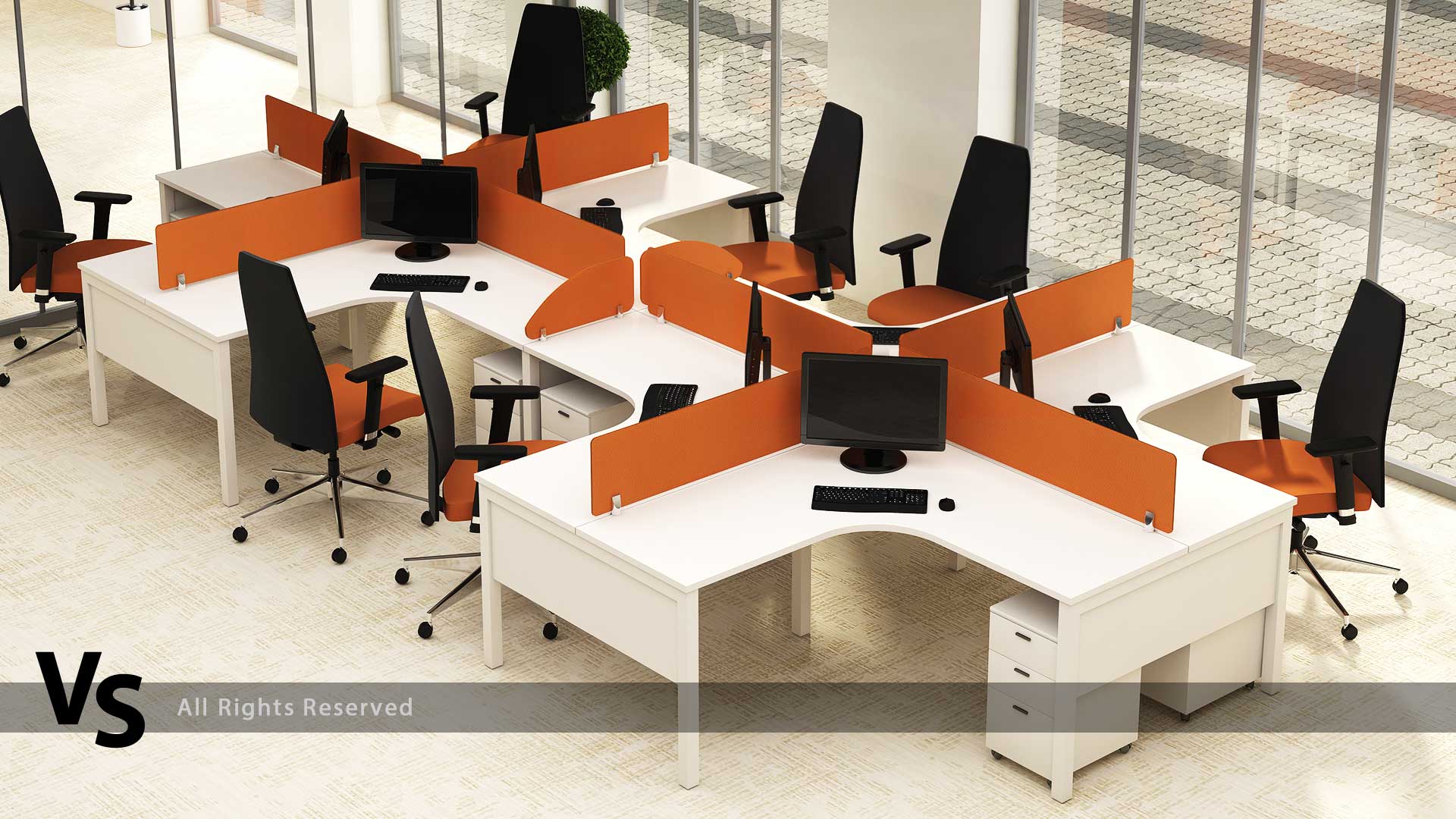 Office Furniture 3d Renderings by Vivek Shahi Architizer