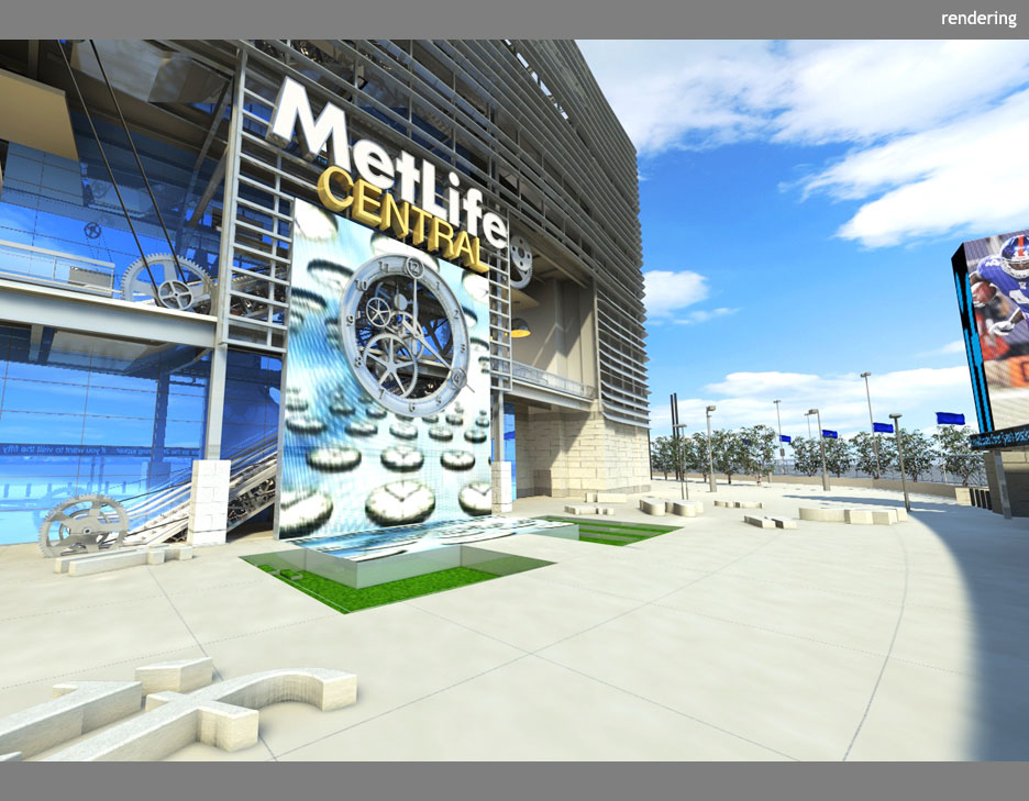 METLIFE METLIFE CENTRAL AT THE NEW MEADOWLANDS STADIUM Architizer