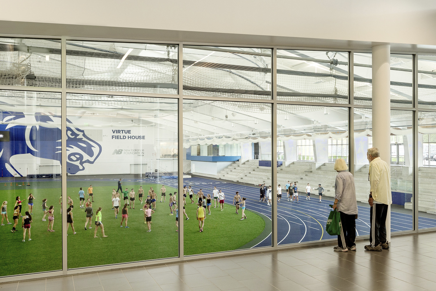 Middlebury College Virtue Fieldhouse and Athletic District Plan by