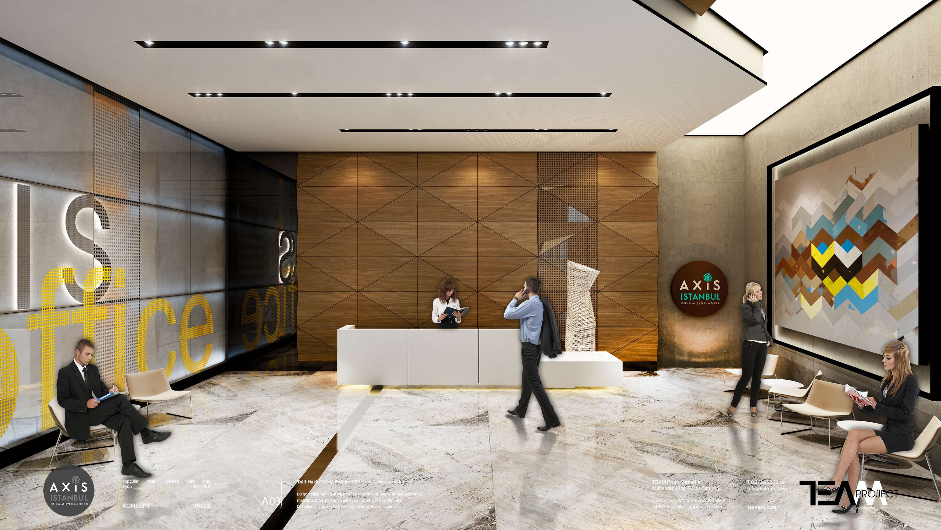 Axis Istanbul Office by TEAM Project Architecture Architizer