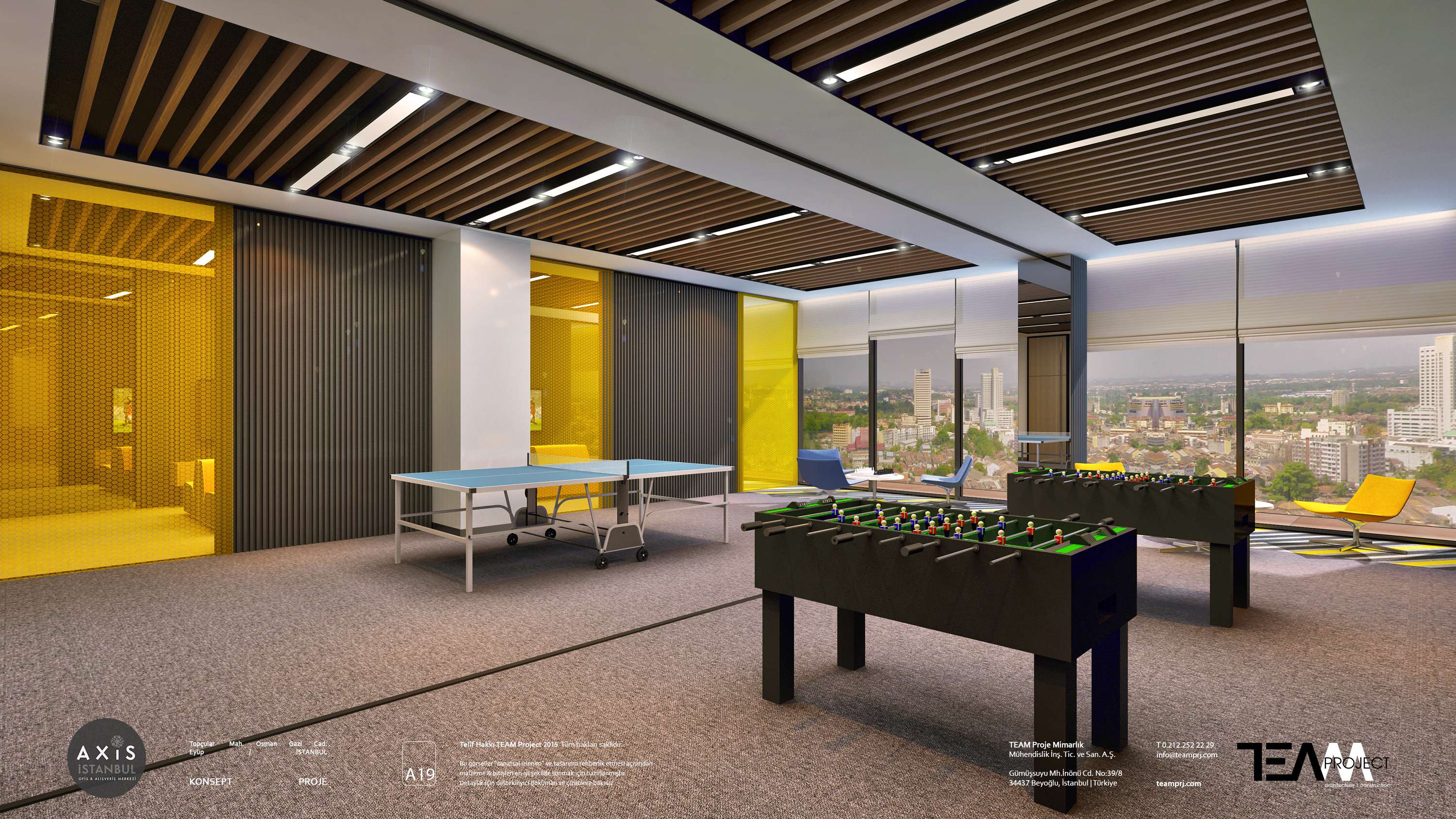 Axis Istanbul Office by TEAM Project Architecture Architizer