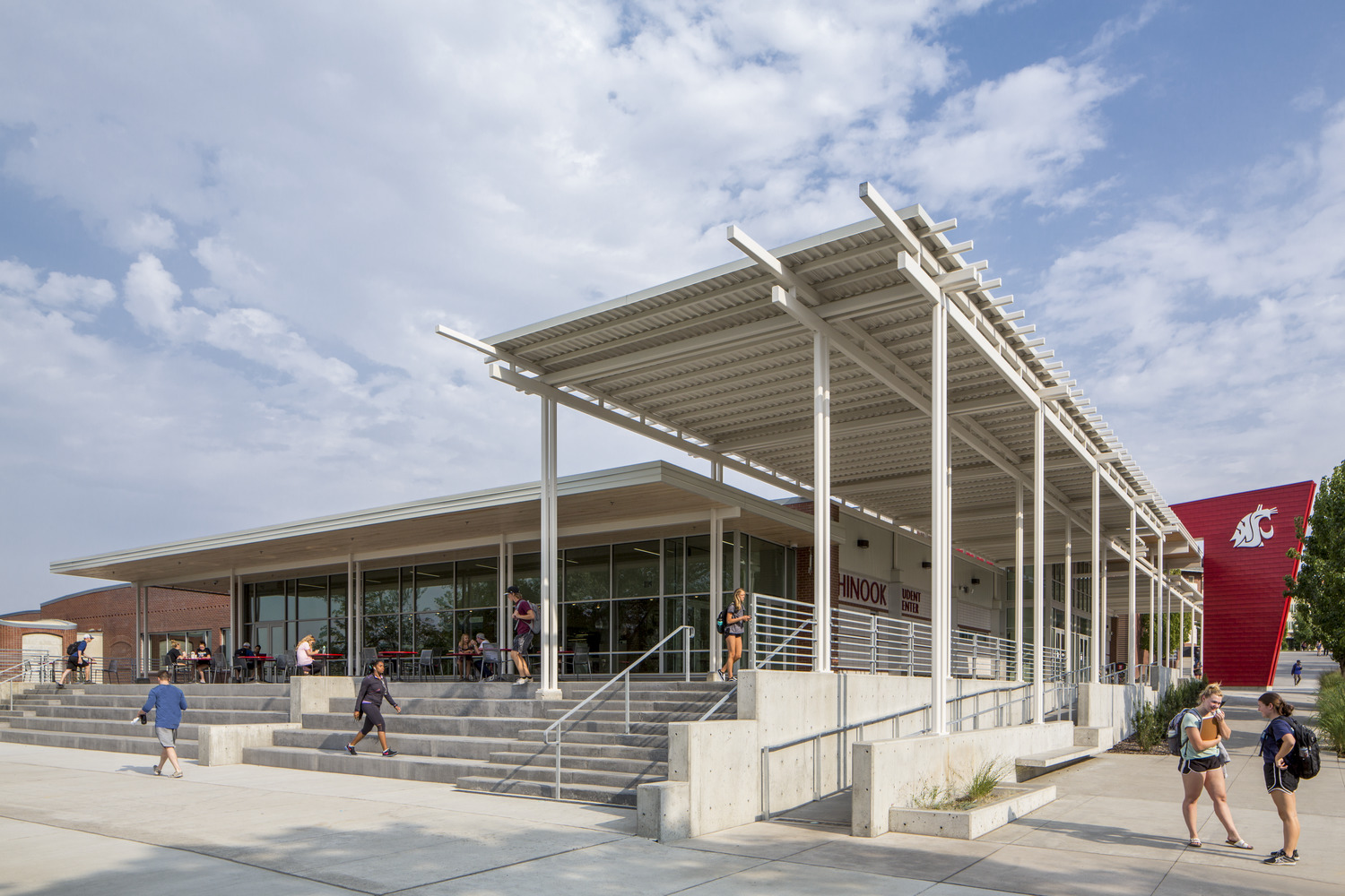 Chinook Student Center by GGLO Architizer