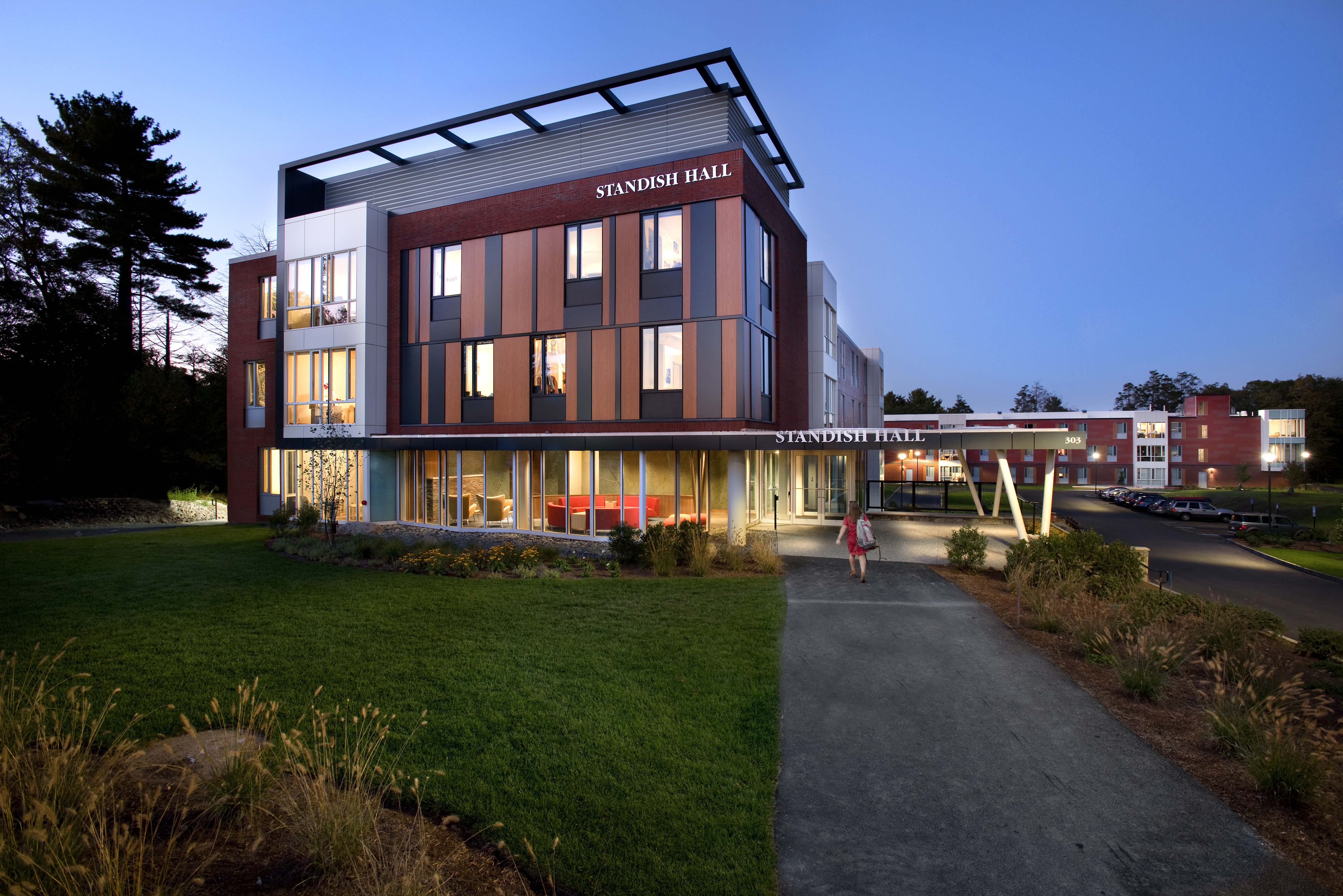 Standish Hall at Endicott College by Bergmeyer Architizer