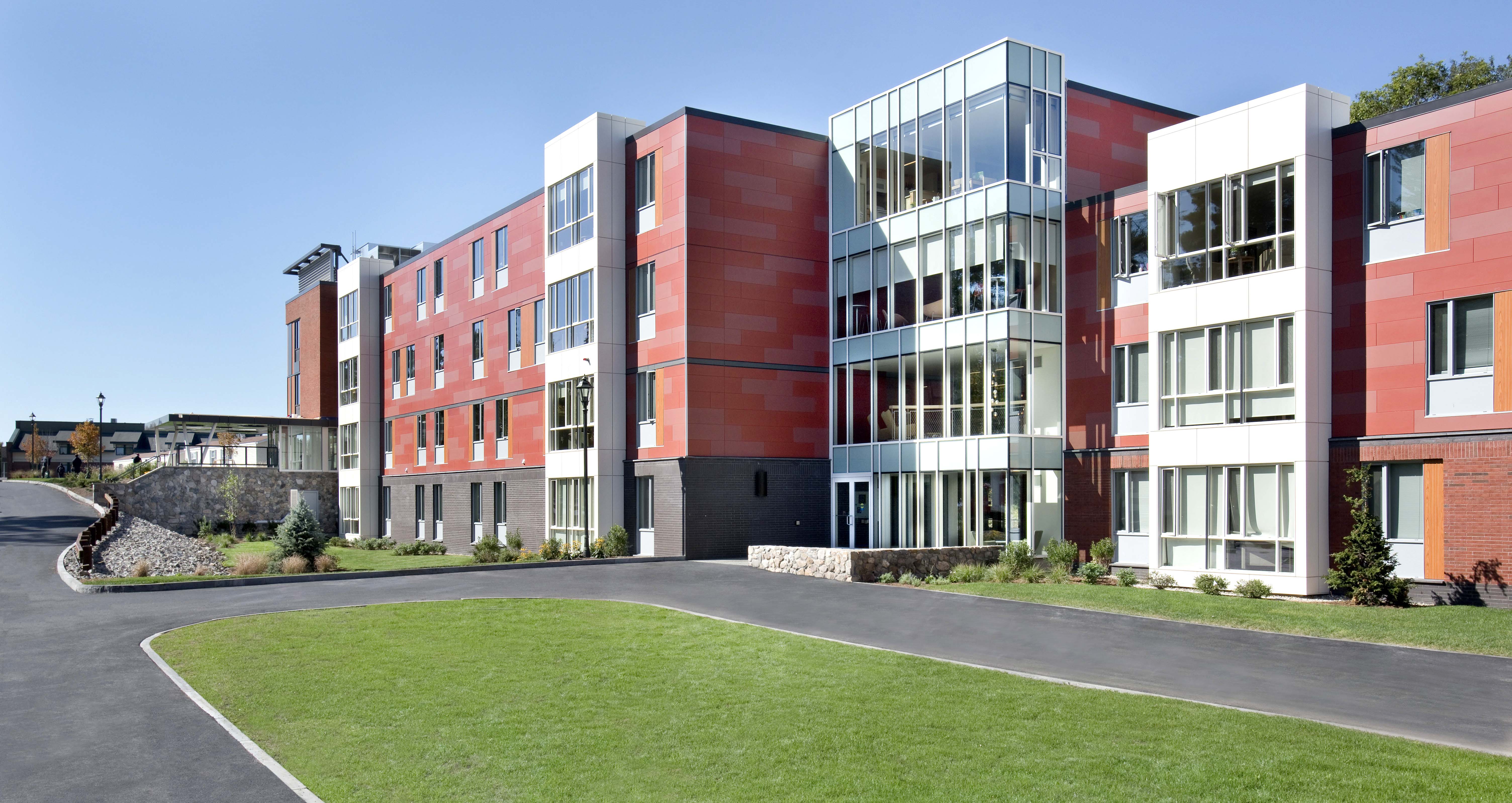 Standish Hall at Endicott College by Bergmeyer Architizer