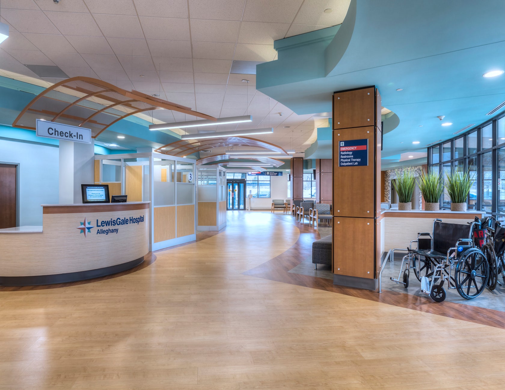 Lewisgale Alleghany Hospital Lobby Renovation On Architizer