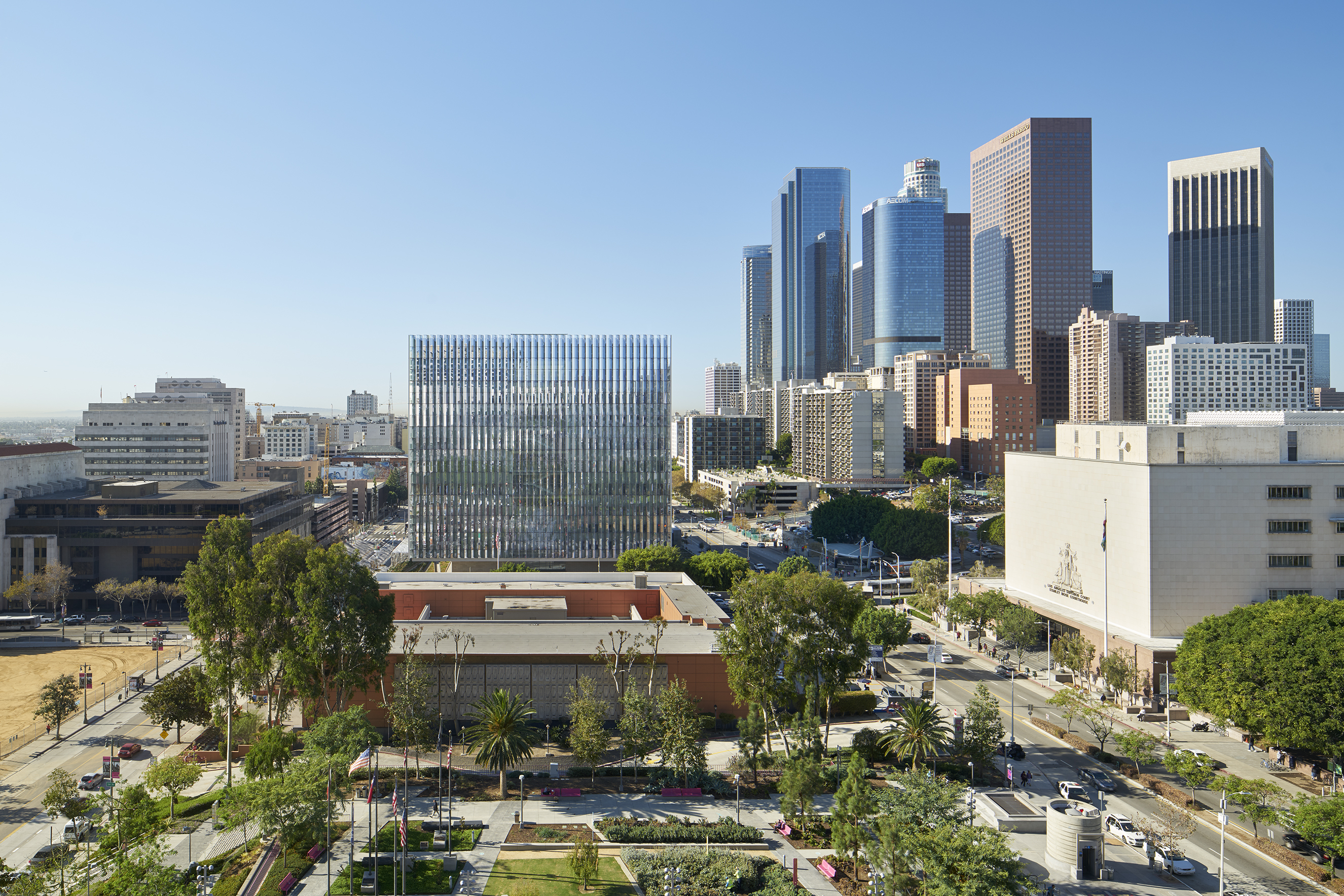 New United States Courthouse Los Angeles Architizer