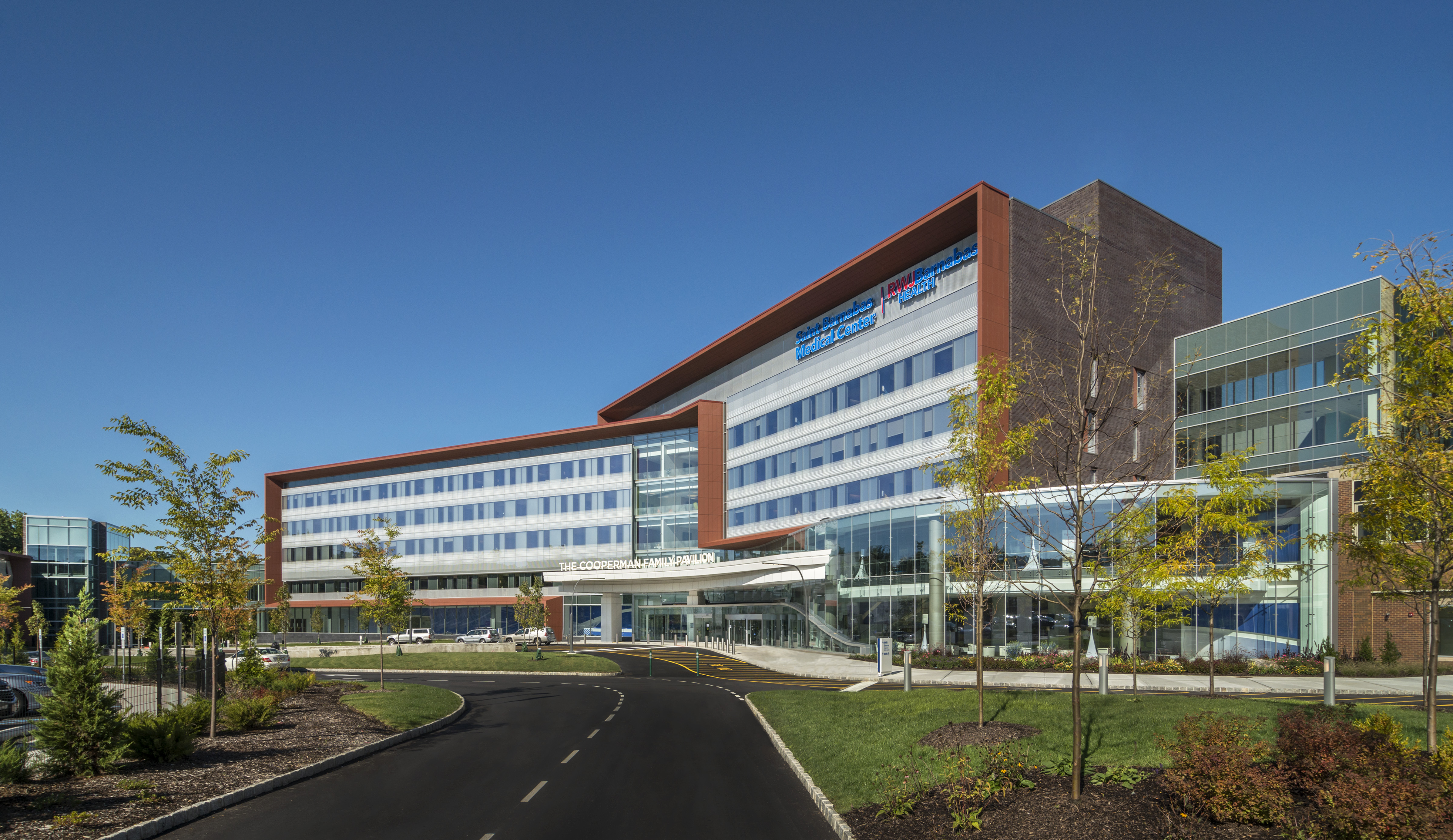 St. Barnabas Medical Center the Cooperman Family Pavilion Architizer
