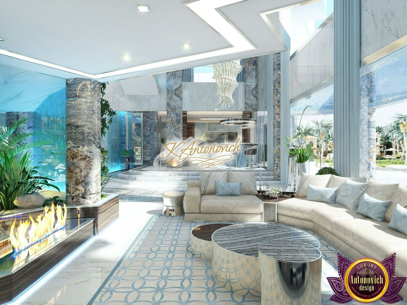 Luxury interior design projects in Dubai UAE from Katrina ...