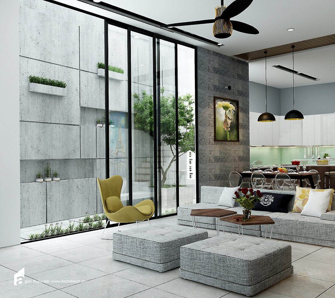 Nhà 4 tầng hiện đại đẹp by Việt Architect Group - Architizer