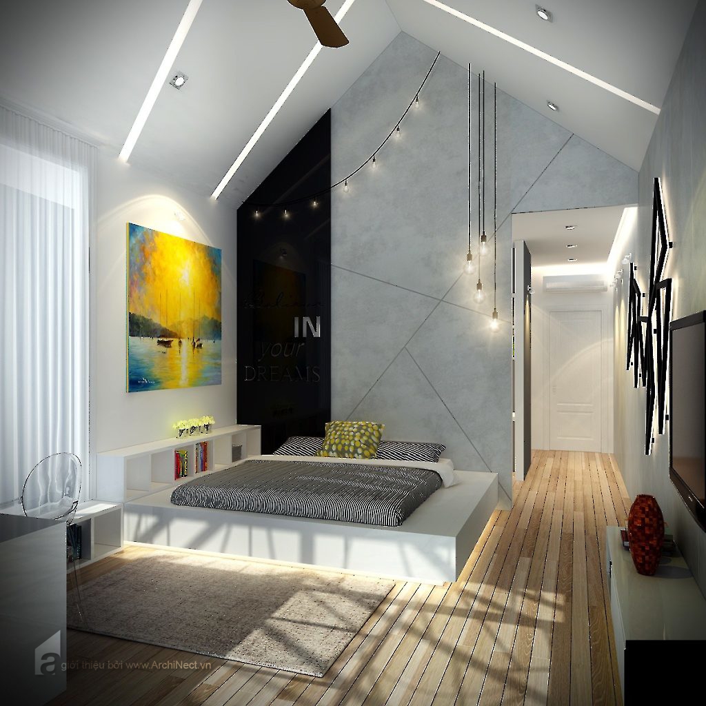 Nhà 4 tầng hiện đại đẹp by Việt Architect Group - Architizer