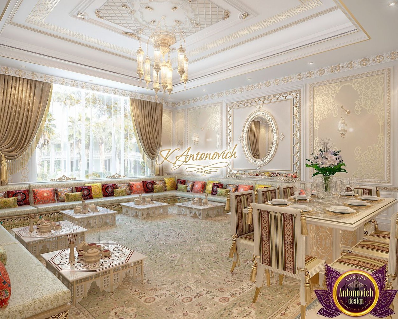 Interior design company in Dubai Luxury Antonovich Design