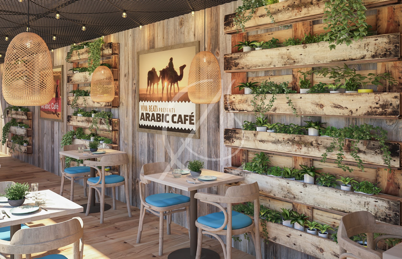 Ho Yamal Emirati Eco Friendly Cafe Container Design On