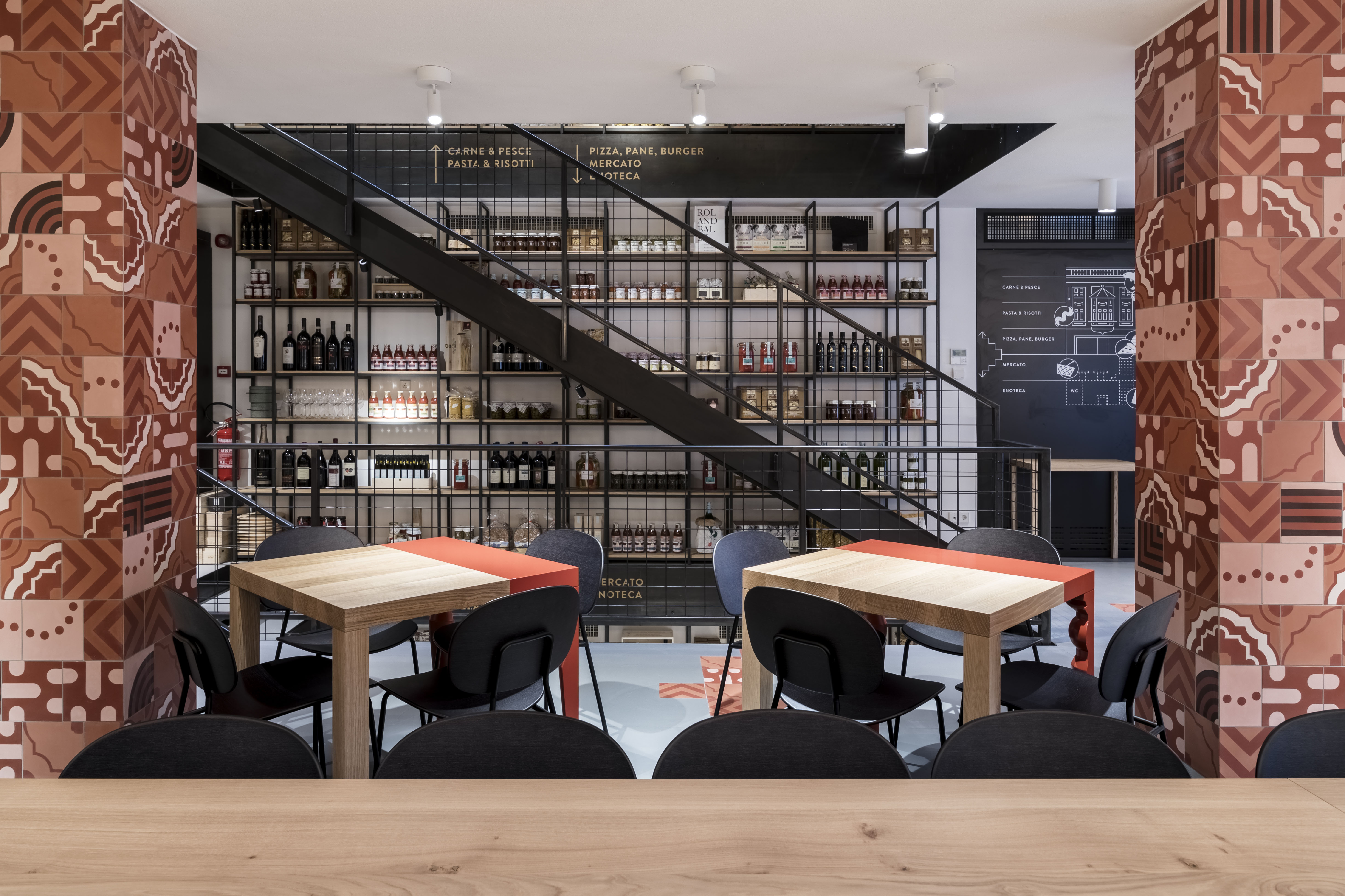 ITALIA&AMORE RESTAURANT MARKET WINE SHOP by Roland Baldi Architects ...