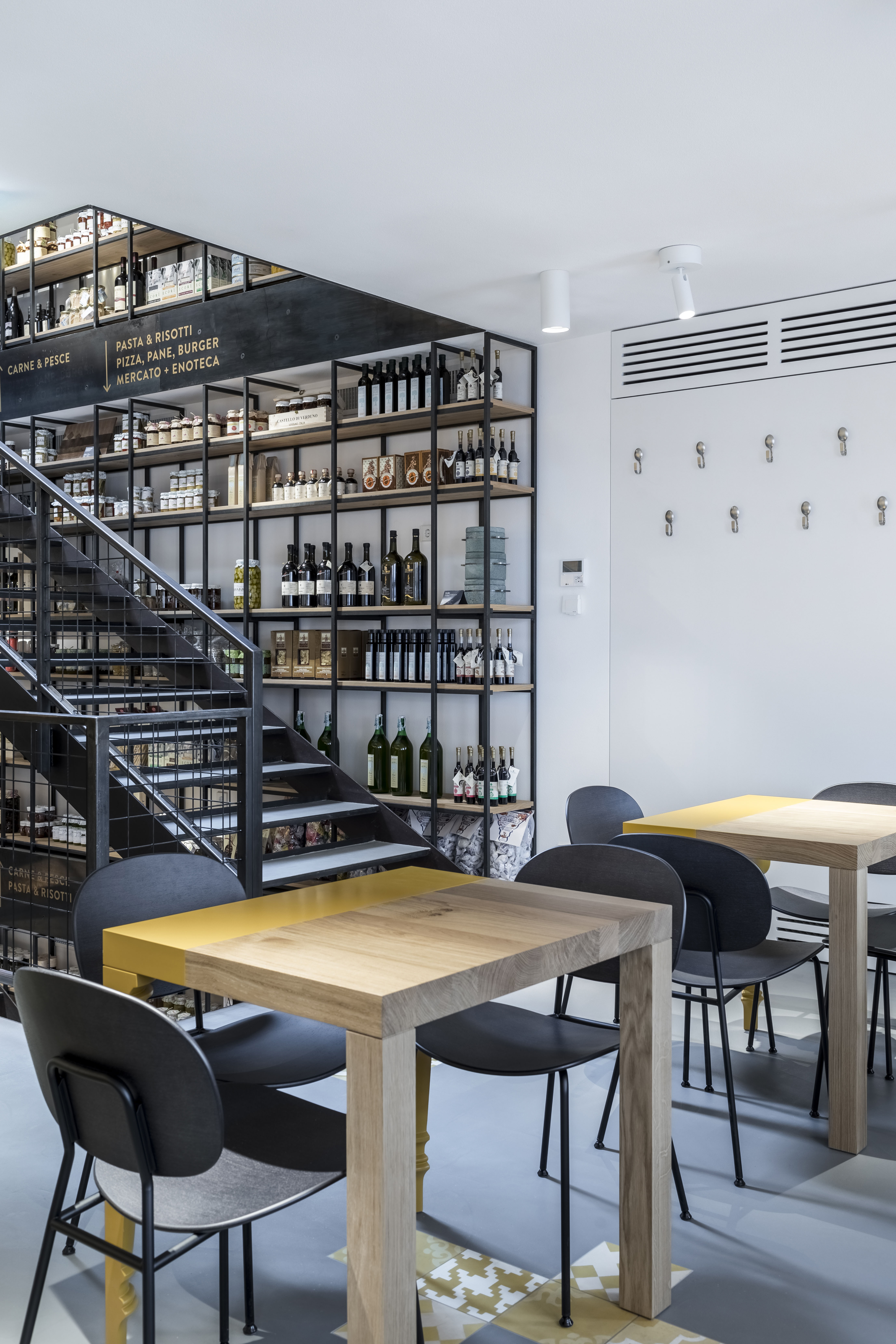 ITALIA&AMORE RESTAURANT MARKET WINE SHOP by Roland Baldi Architects ...