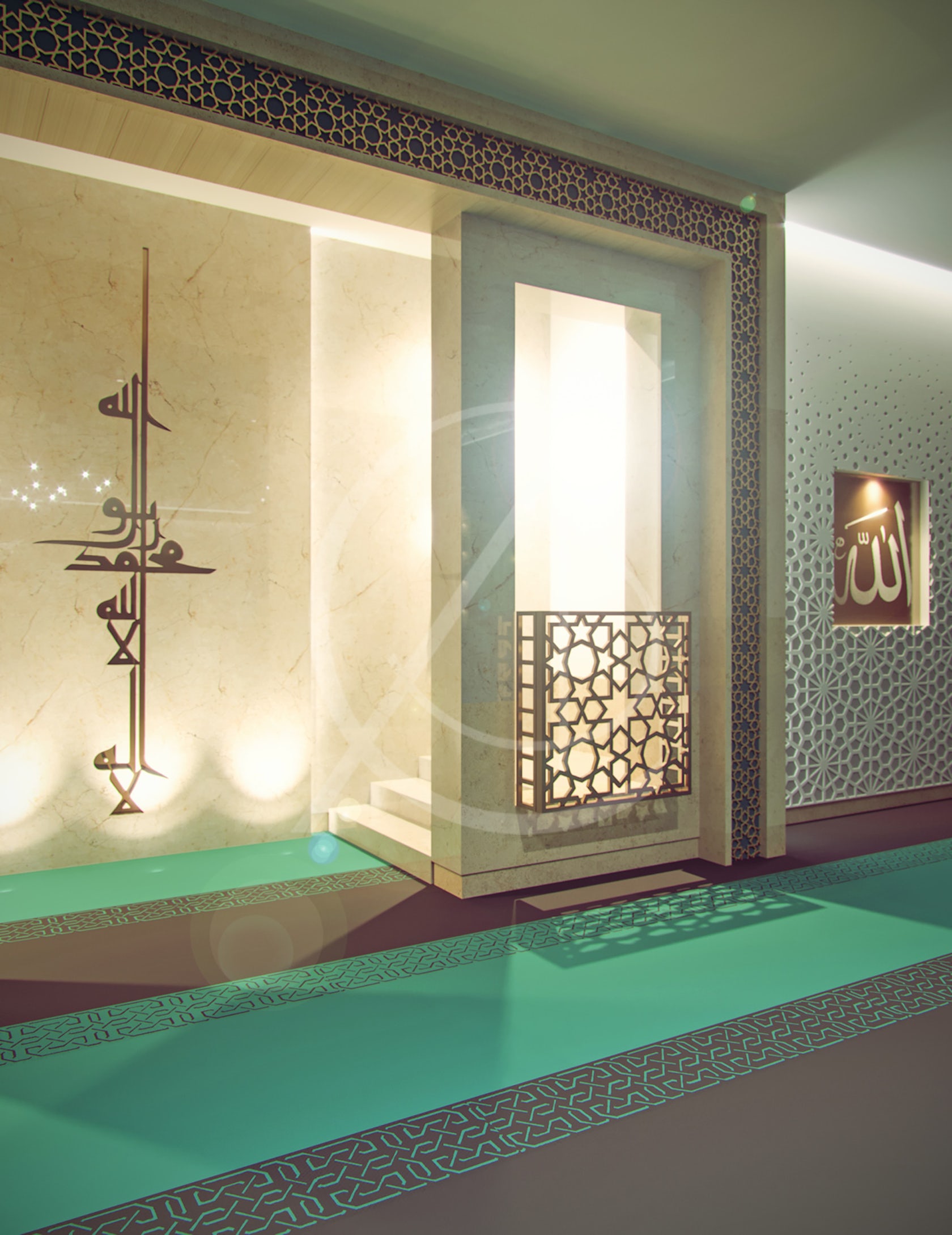 Leicester Modern Islamic Mosque Interior Design On Architizer