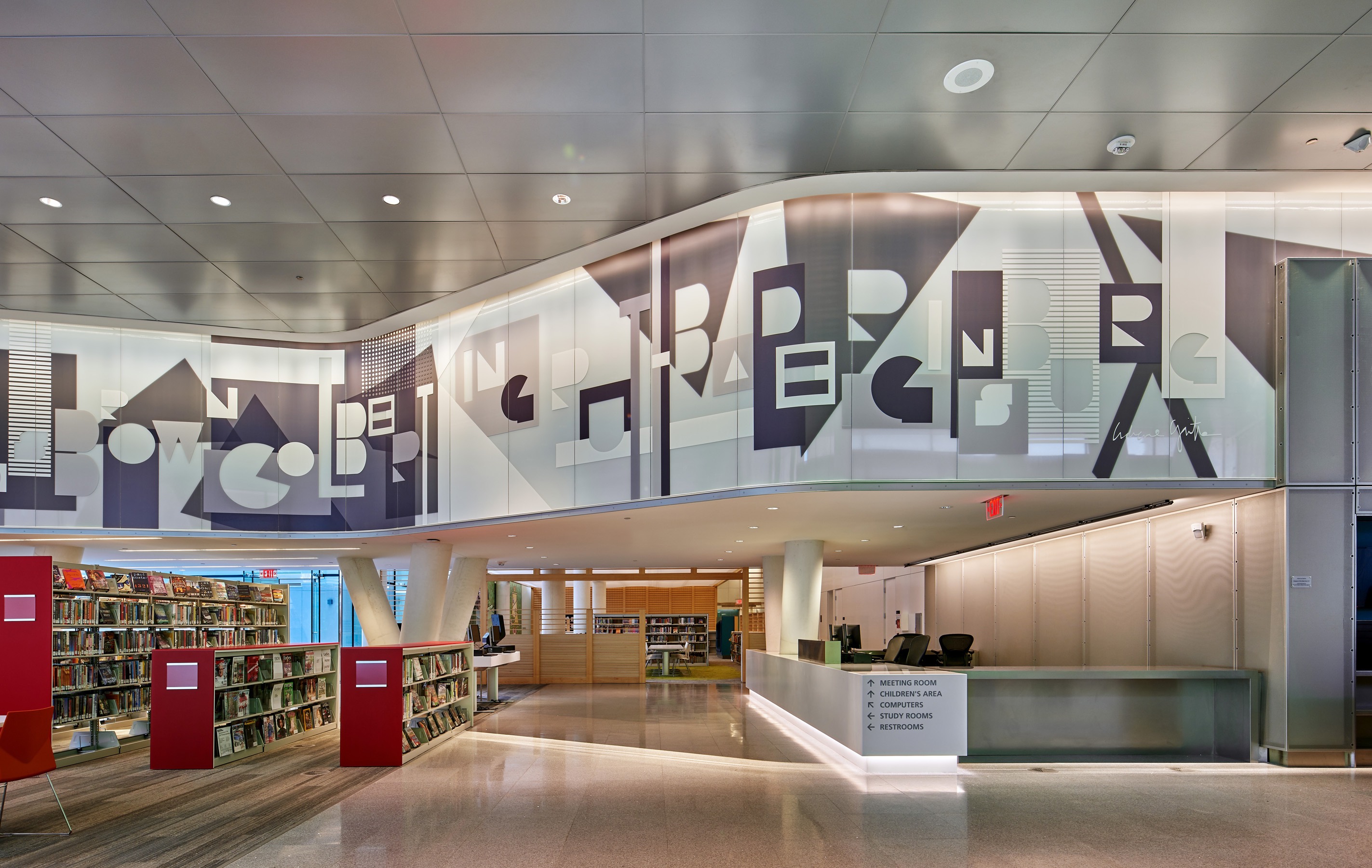 DC Public Library West End Branch by CORE architecture + design