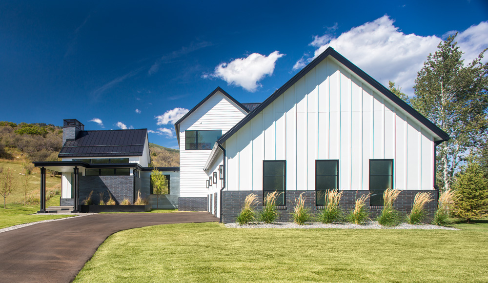 Modern White Barn Home by Jaffa Group Architects Architizer