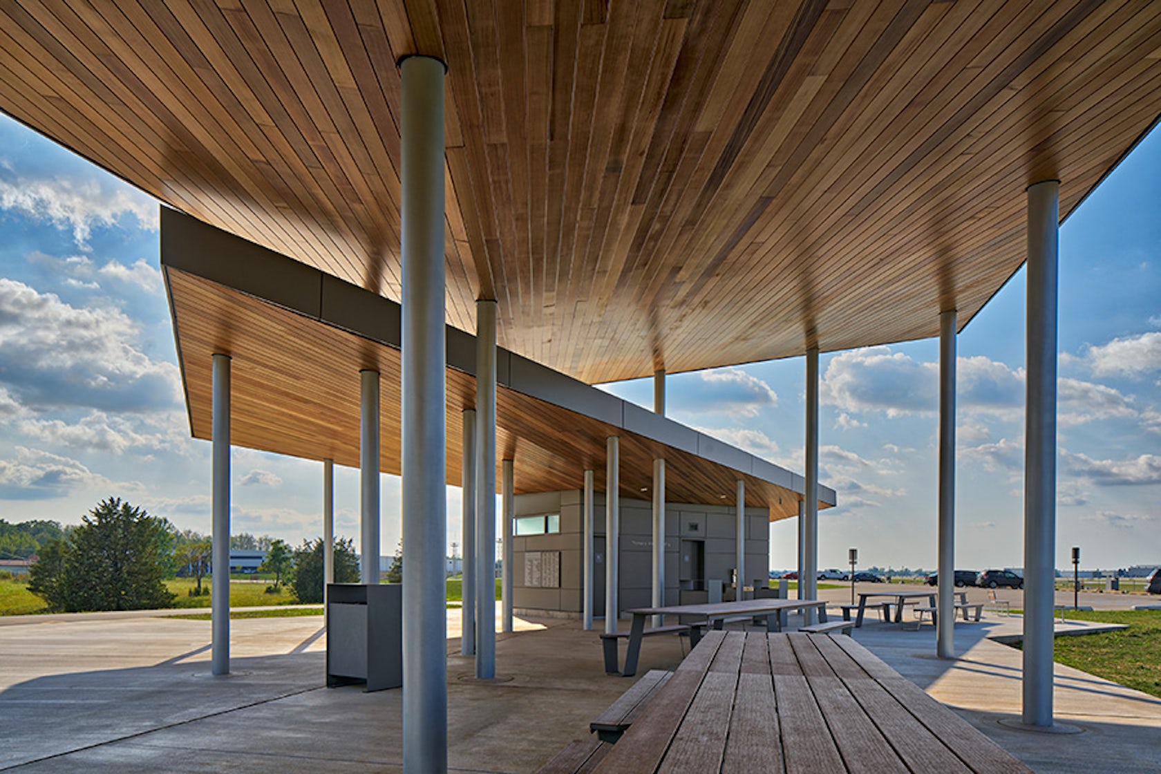 Gerald R Ford International Airport Park architizer.com