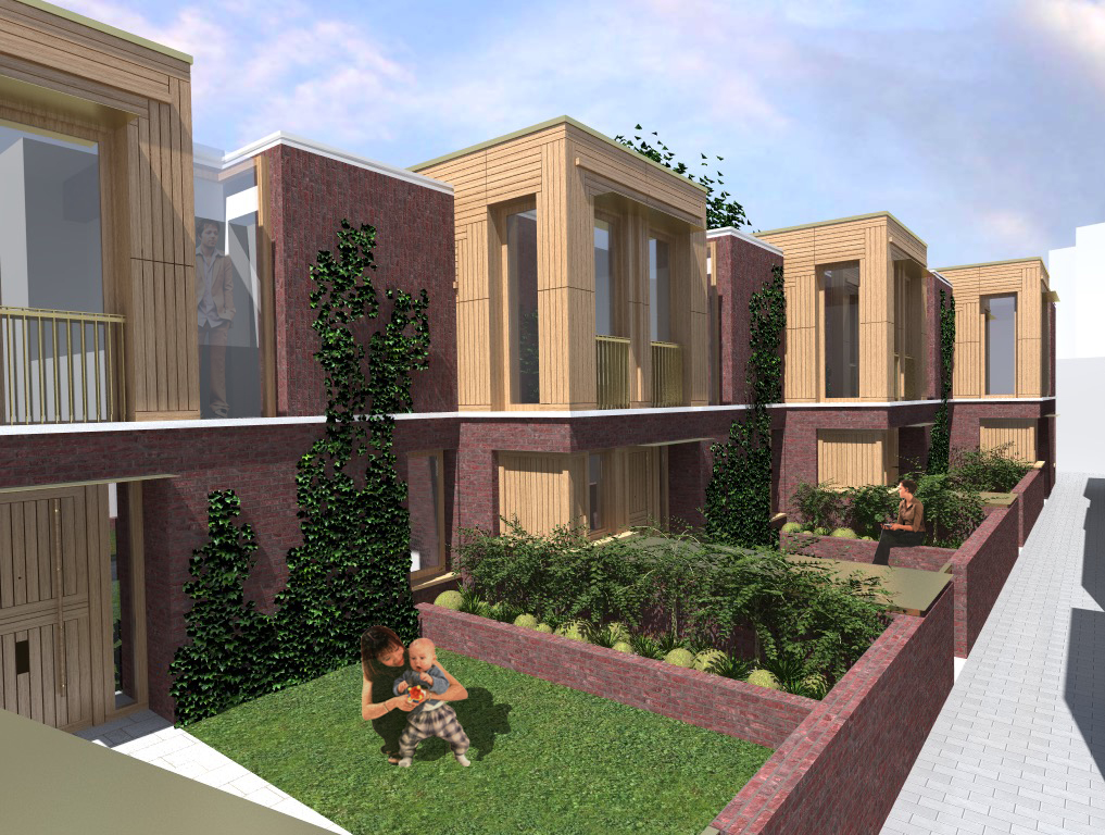 Bounds Green Mews Houses by Satish Jassal Architects Architizer