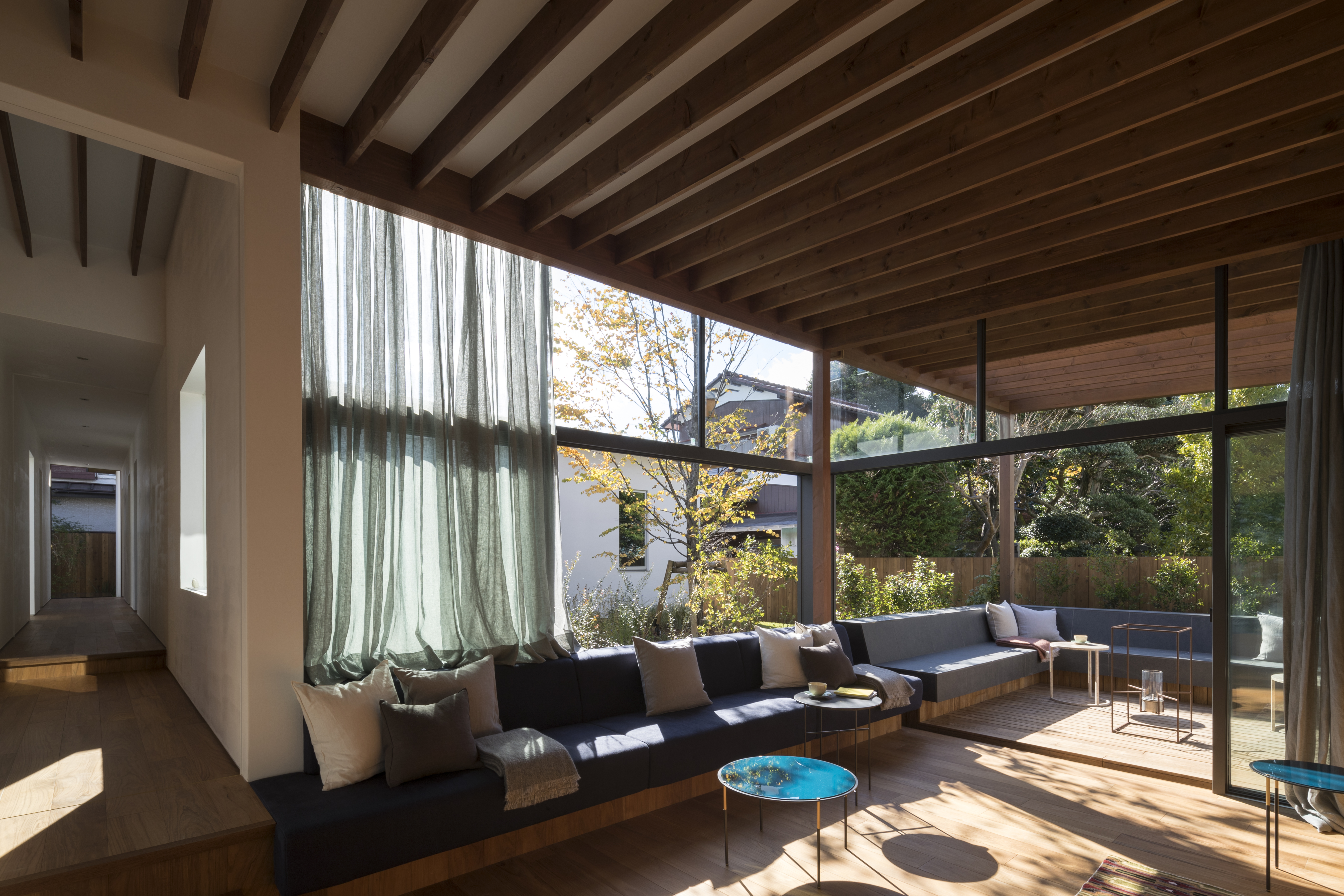 Seven Gardens House by IKAWAYA Architects - Architizer